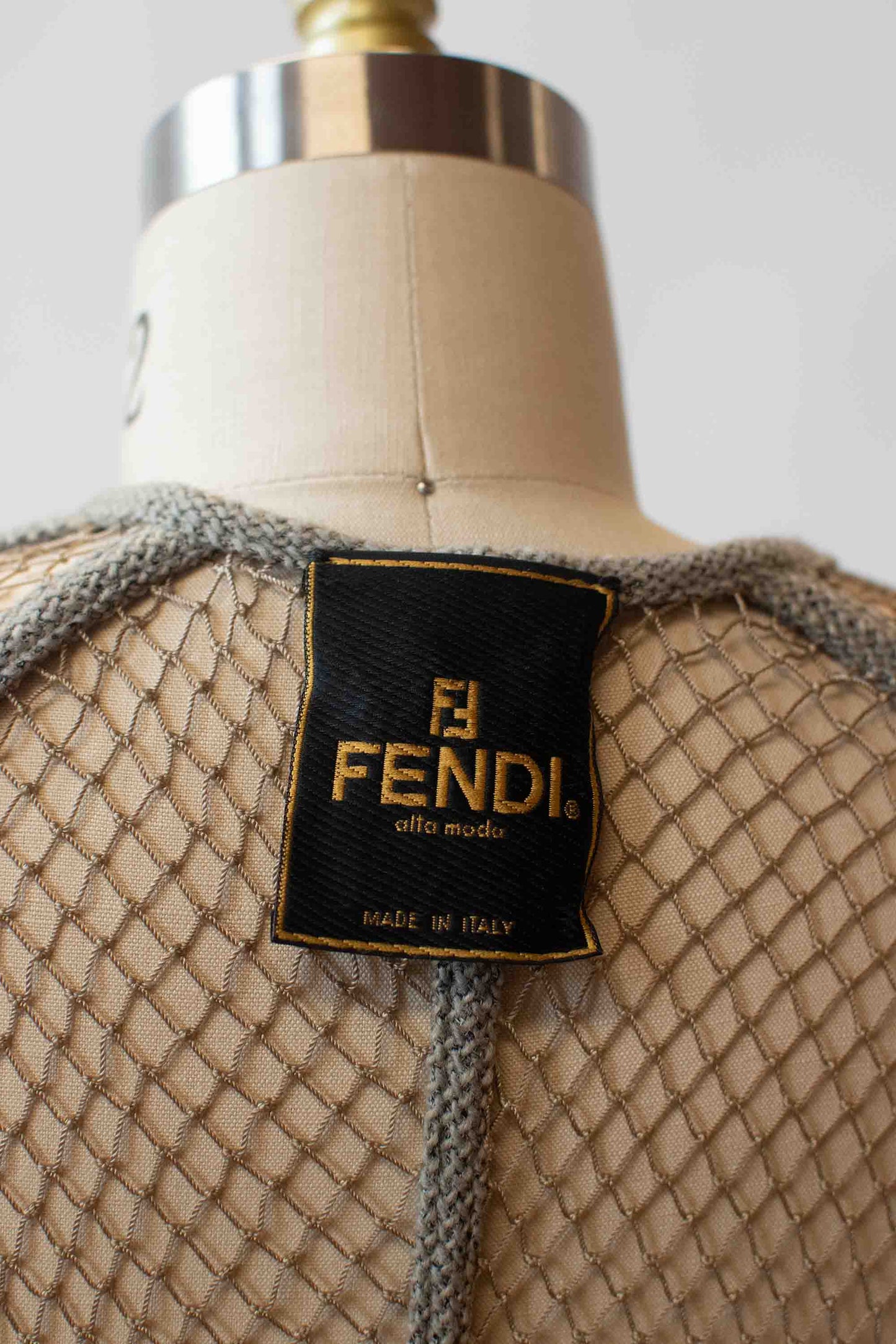 1990s Fishnet Jacket | Fendi