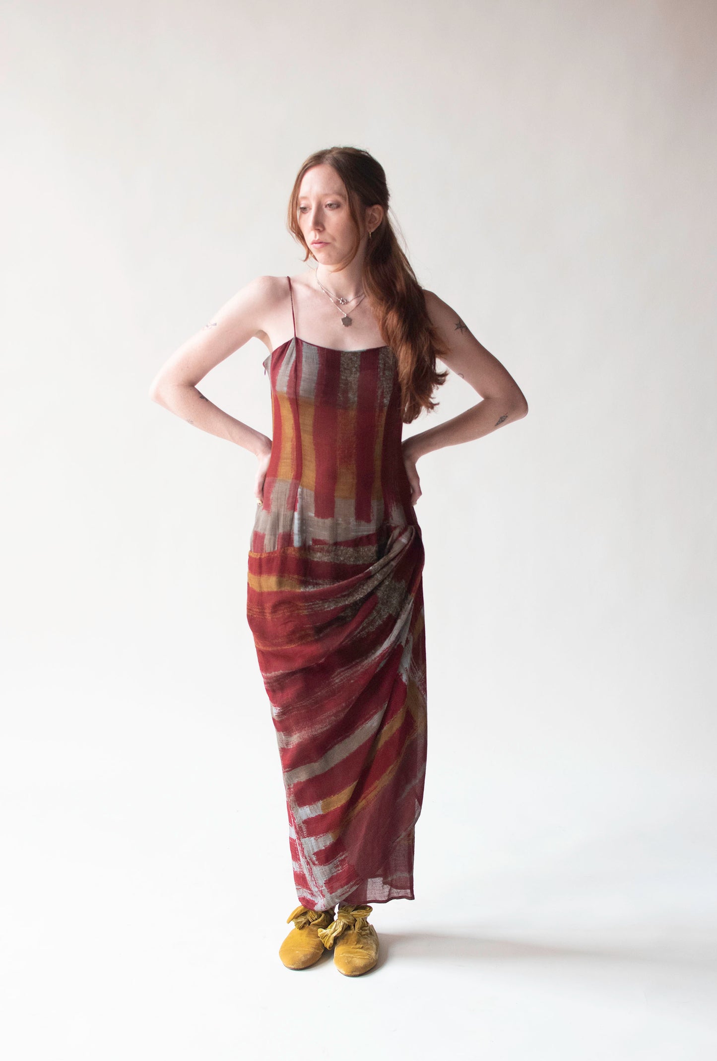 1990s Draped Dress | Victorio & Lucchino