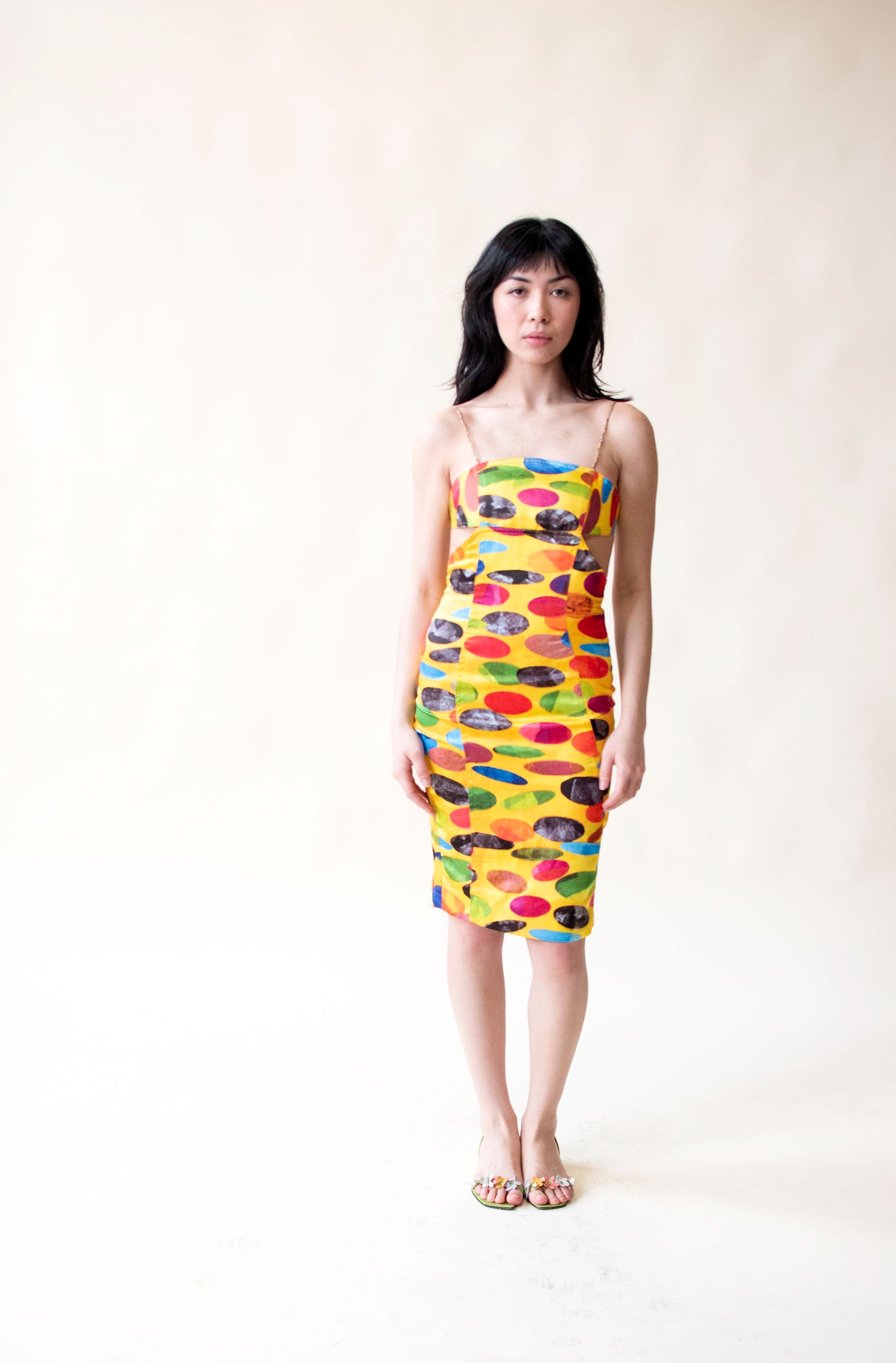 Abstract Print Dress | Todd Oldham SS 1996