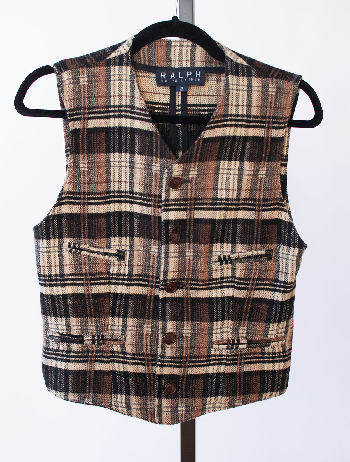 Plaid Vest | Ralph Lauren