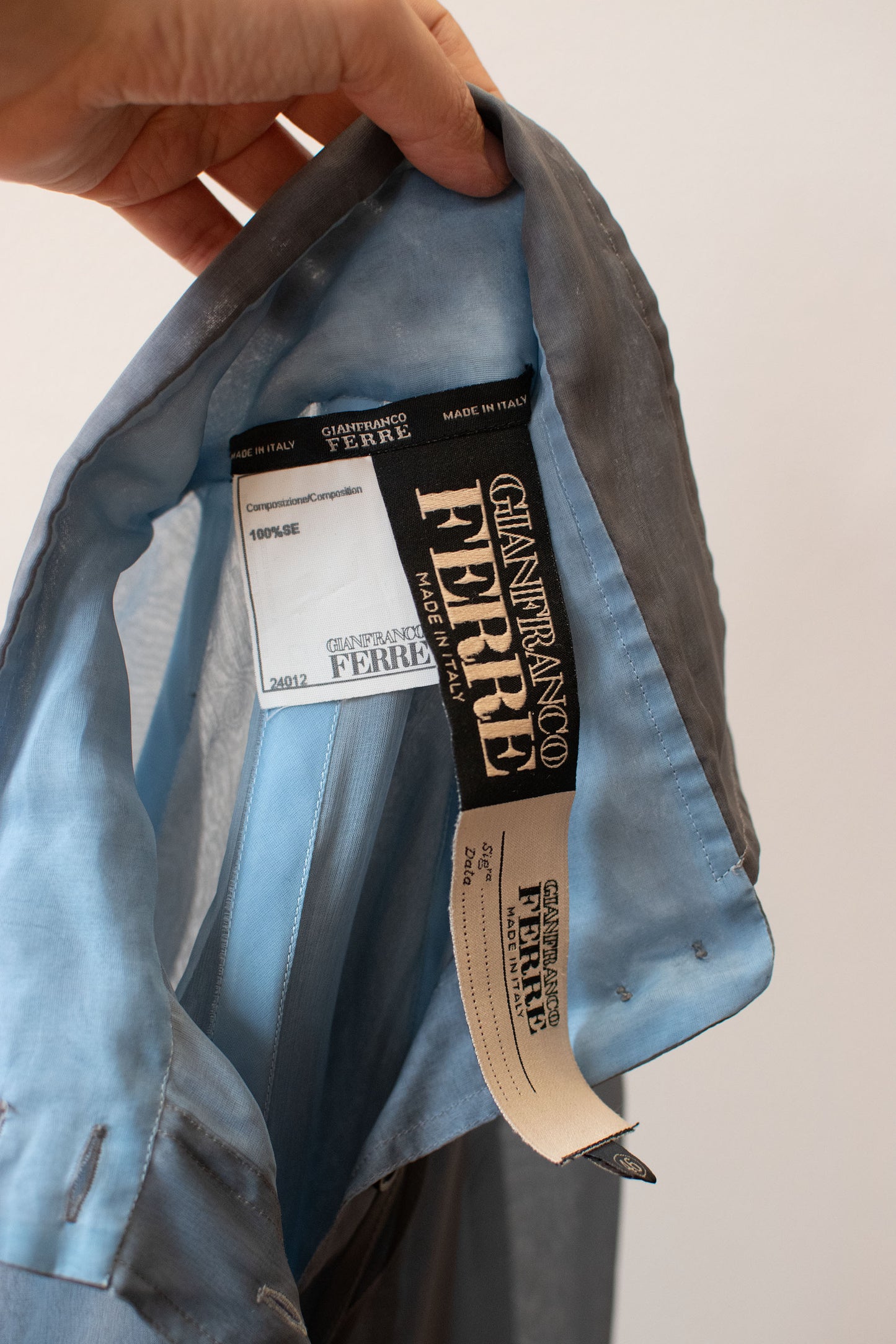 1990s Organza Tunic | Gianfranco Ferre