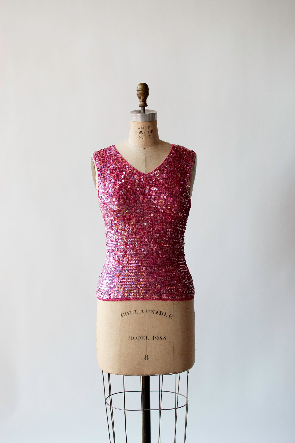 Y2K Sequin Tank | Rossella Goldschmied