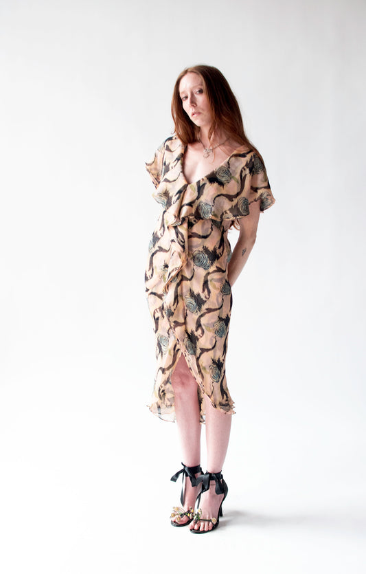 Floral Print Silk Dress | Catherine Malandrino