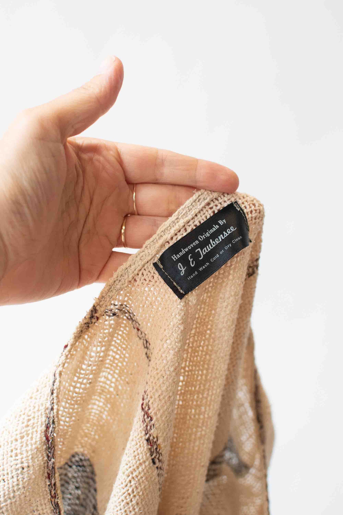 1980s Handwoven Dress