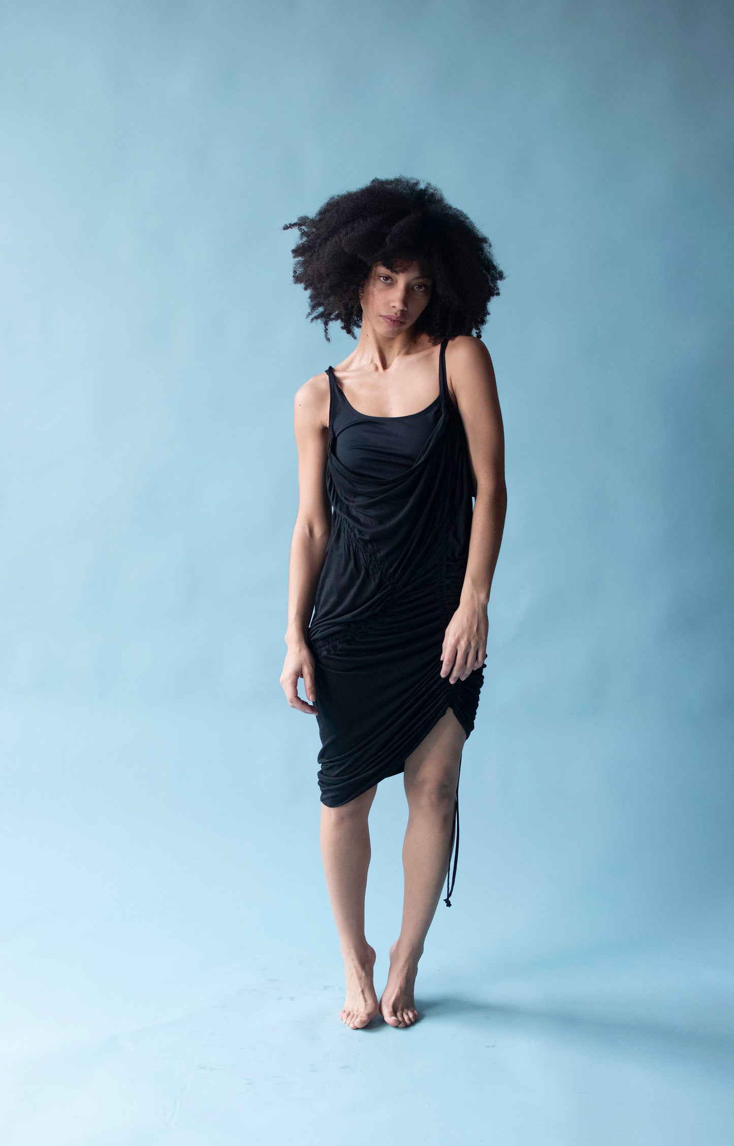 Black Jersey Dress | Hussein Chalayan