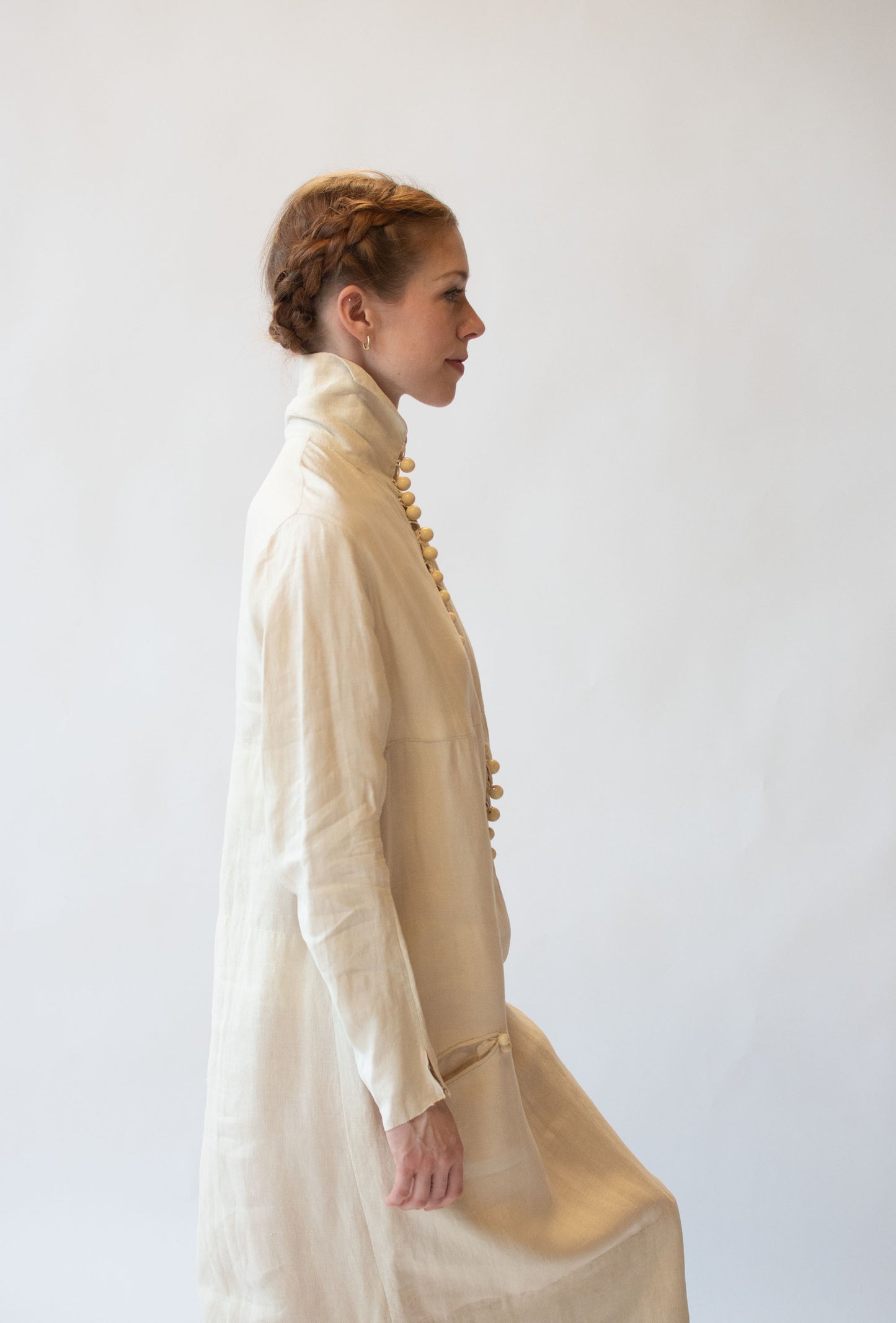 1920s Linen Dress
