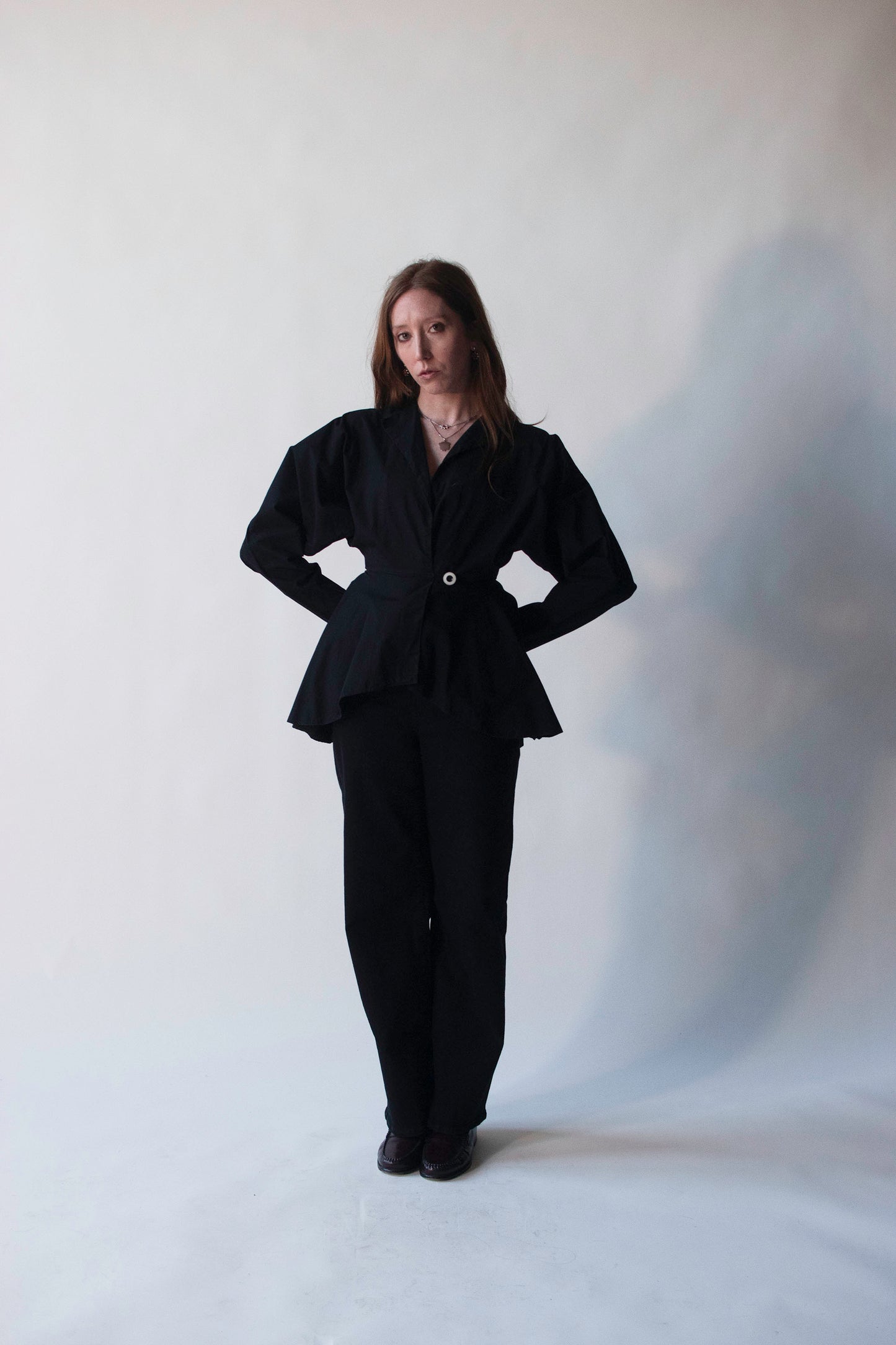 Peplum Shirt | Norma Kamali
