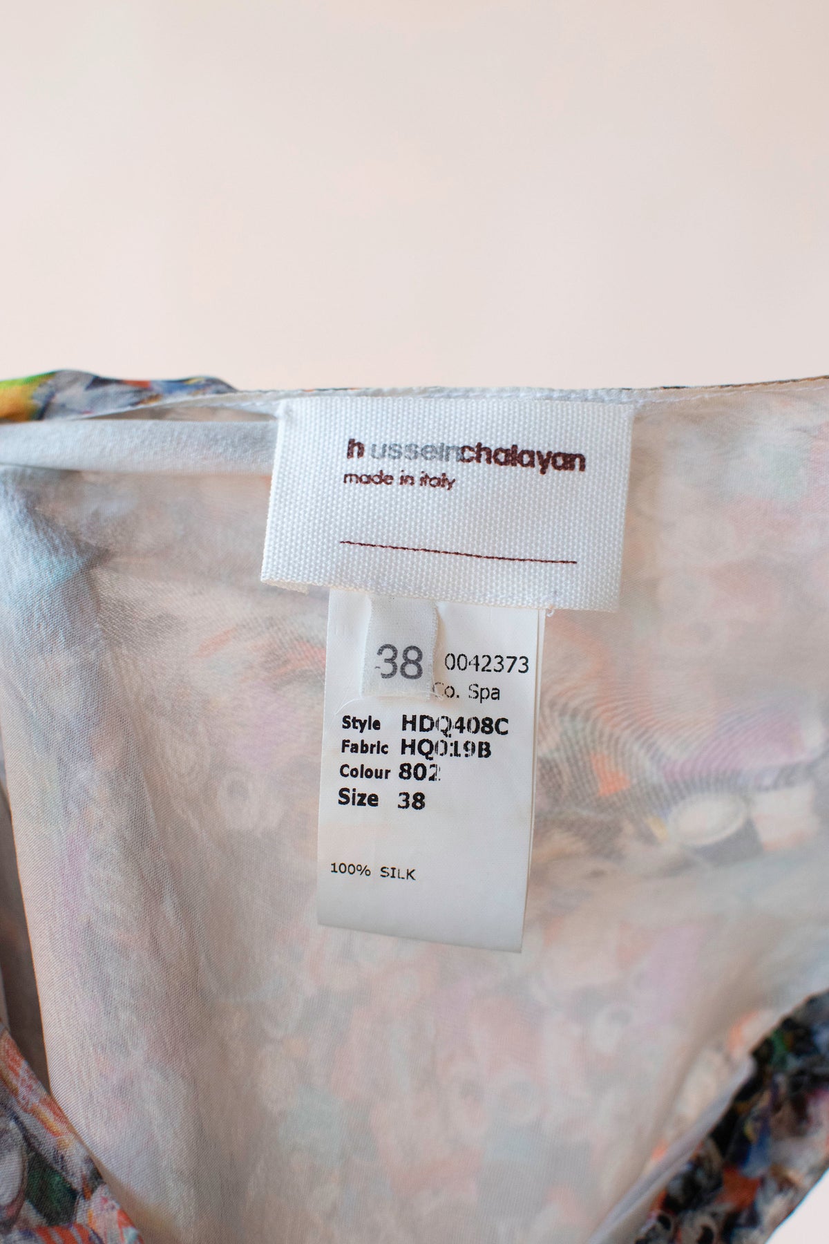 Trash Print Dress | Hussein Chalayan