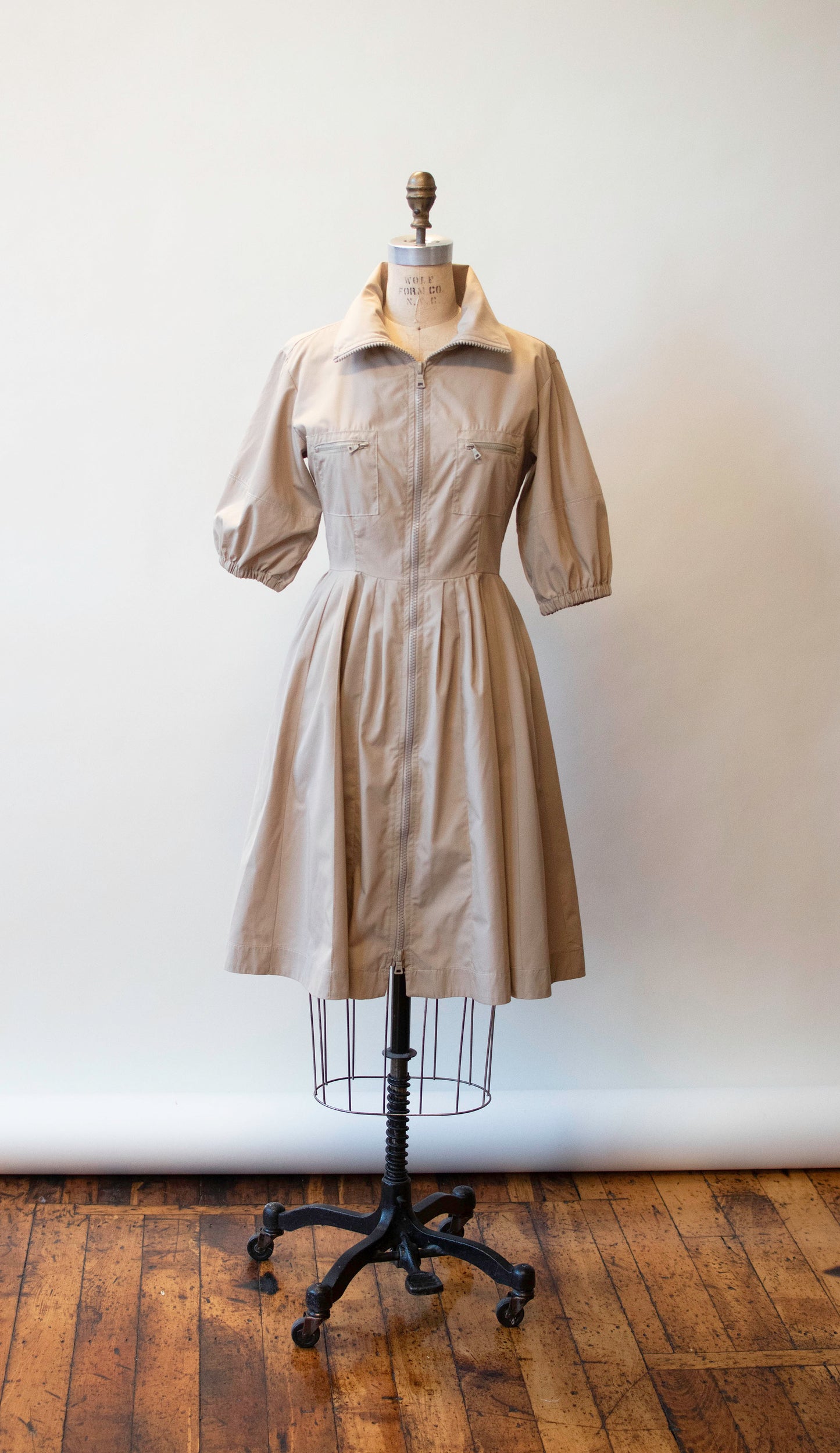 Beige Shirtdress | Prada