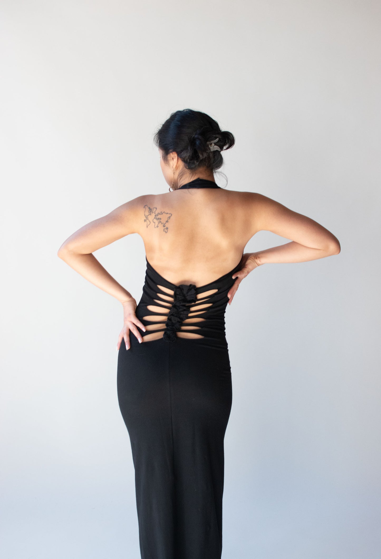 Black Jersey Dress | Jean Paul Gaultier