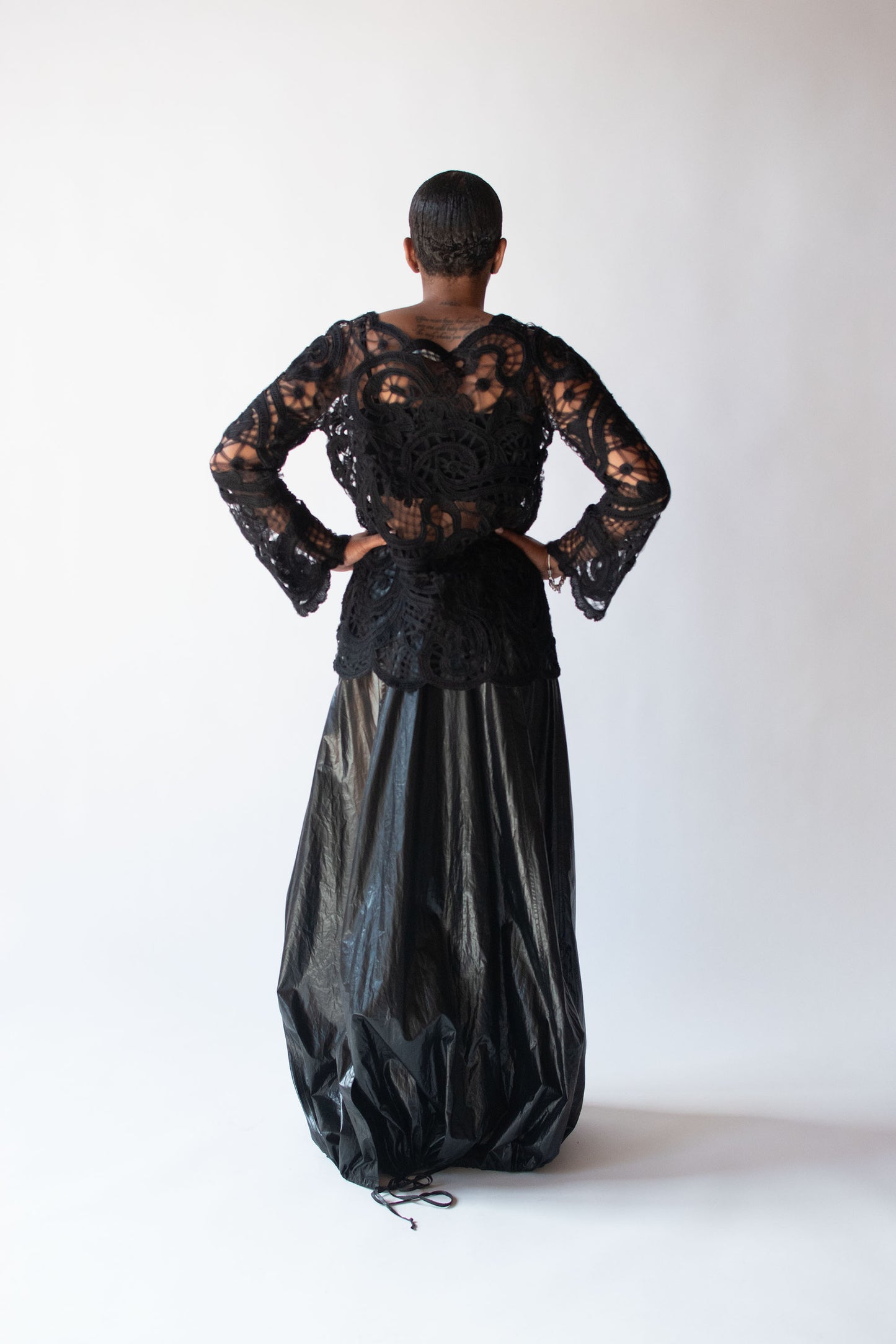 1990s Garbage Bag Skirt | Ozbek