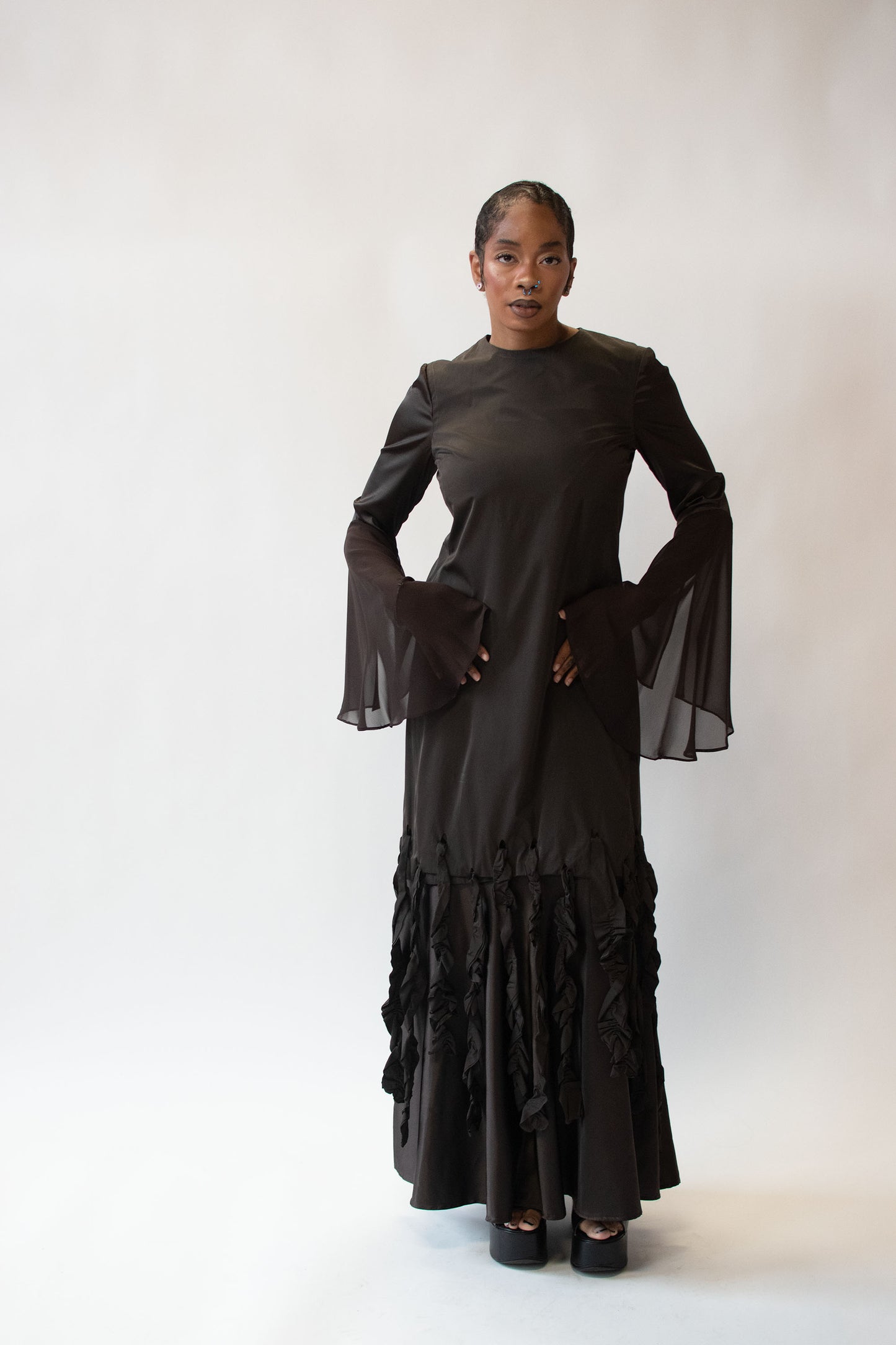 Textural Dress | Marithé + François Girbaud