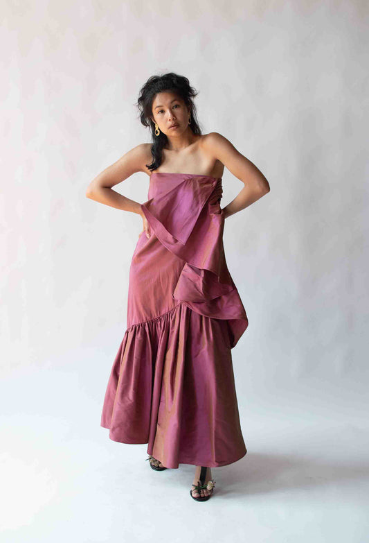 Iridescent Rose Ball Skirt | Oscar de la Renta FW 2001