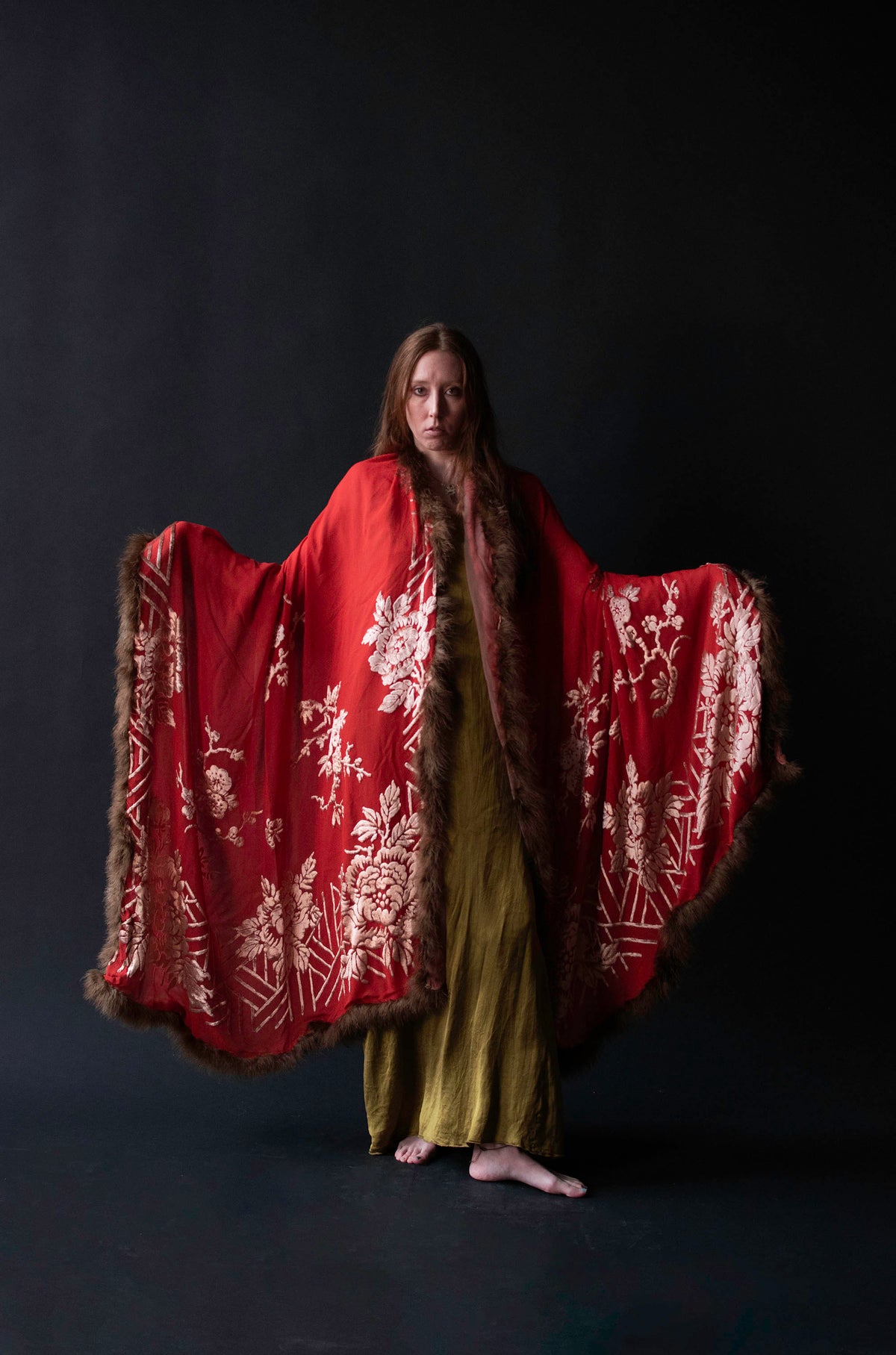 1920s Devore Shawl