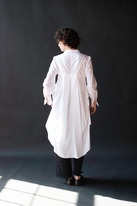 White Bustle Shirt | Alexander McQueen