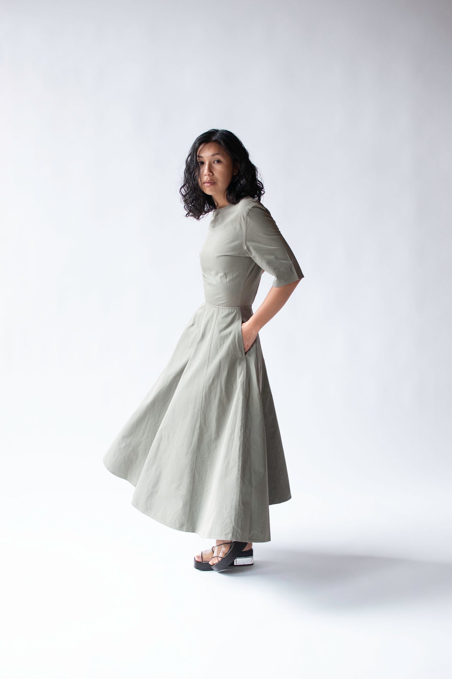 1990s Cut Out Dress