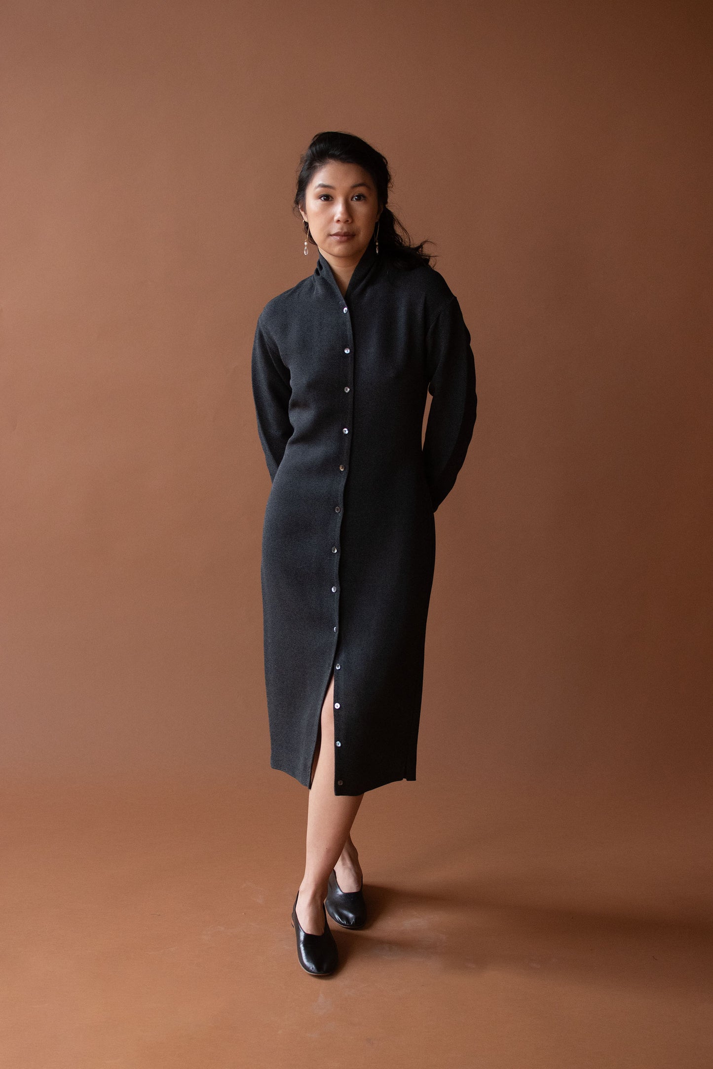 1980s Gray Dress | Romeo Gigli