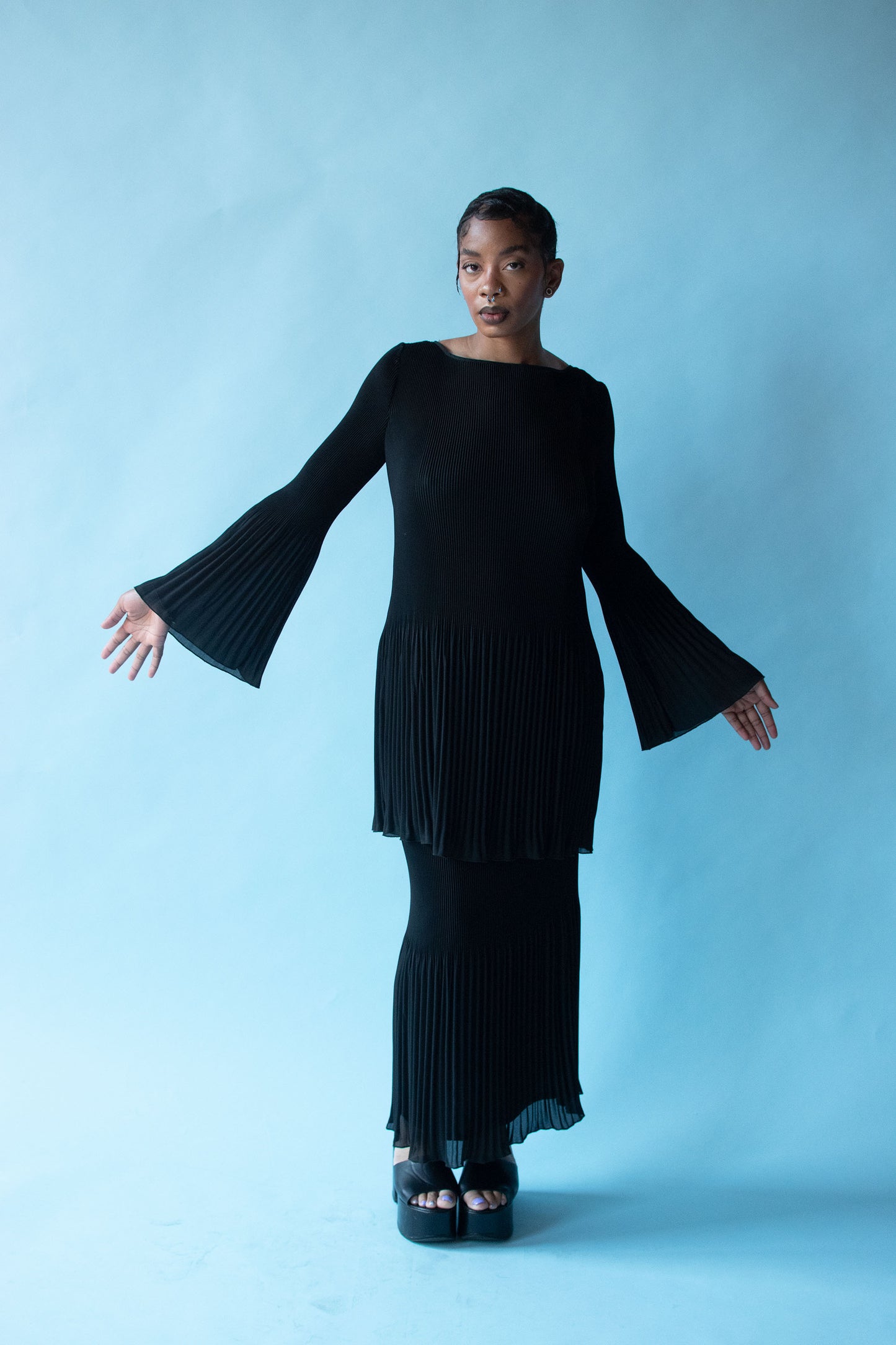 Pleated Set | Vivienne Tam
