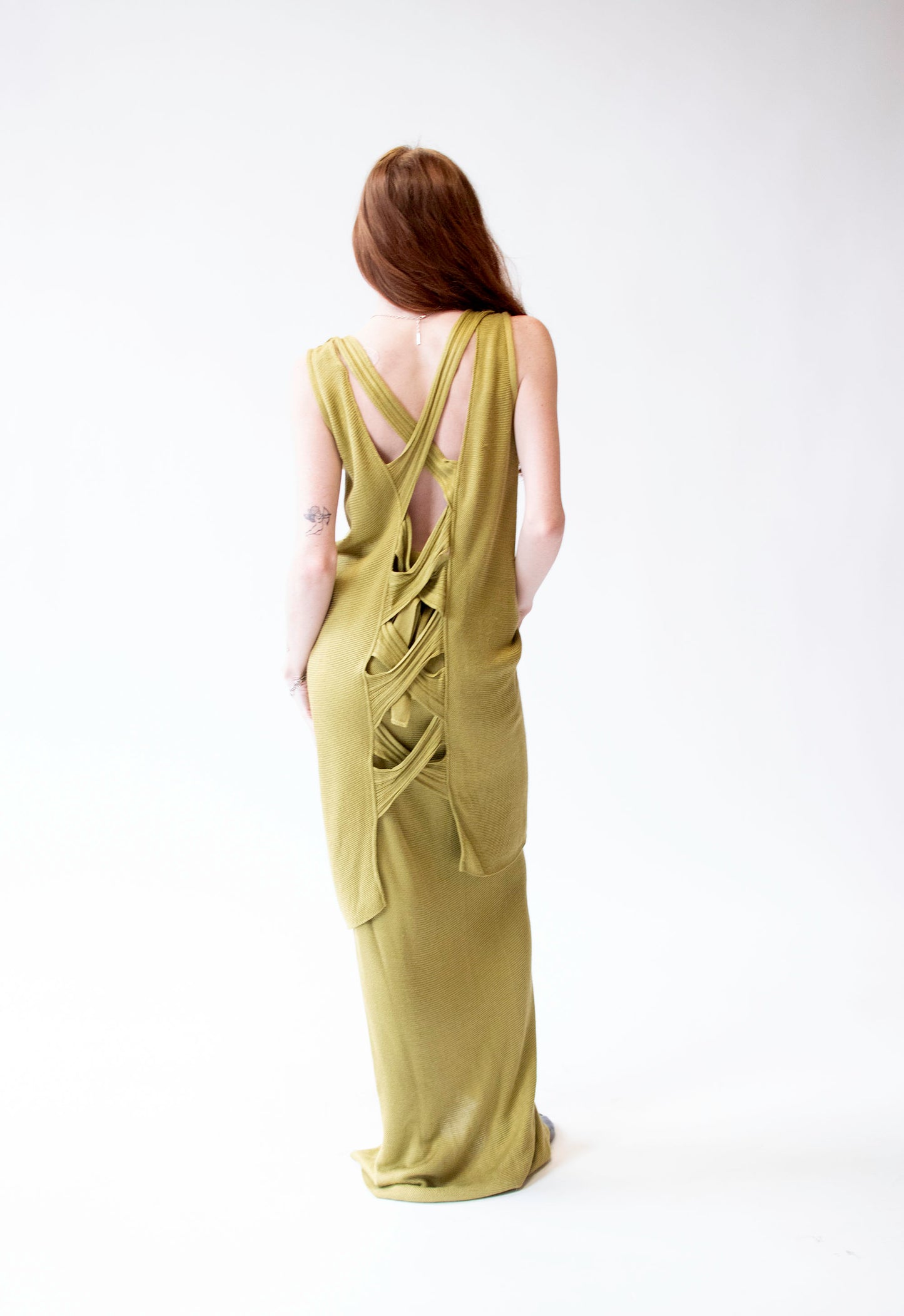 Chartreuse Knit Set | Kaat Tilley