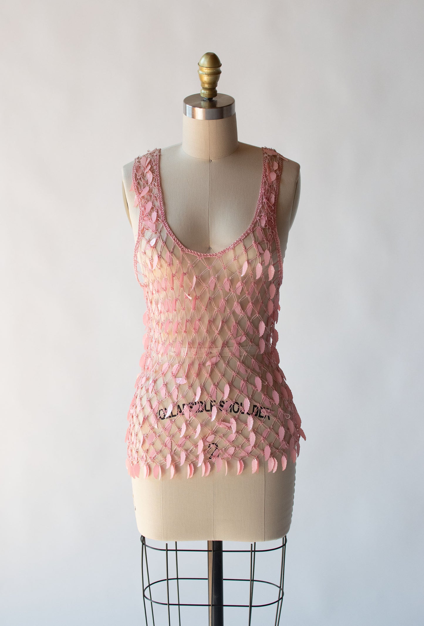 y2k Sequin Tank