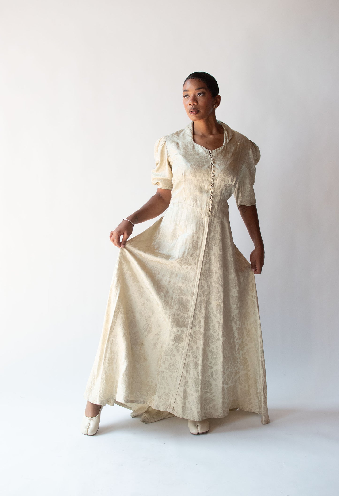 1930s Lamé Gown