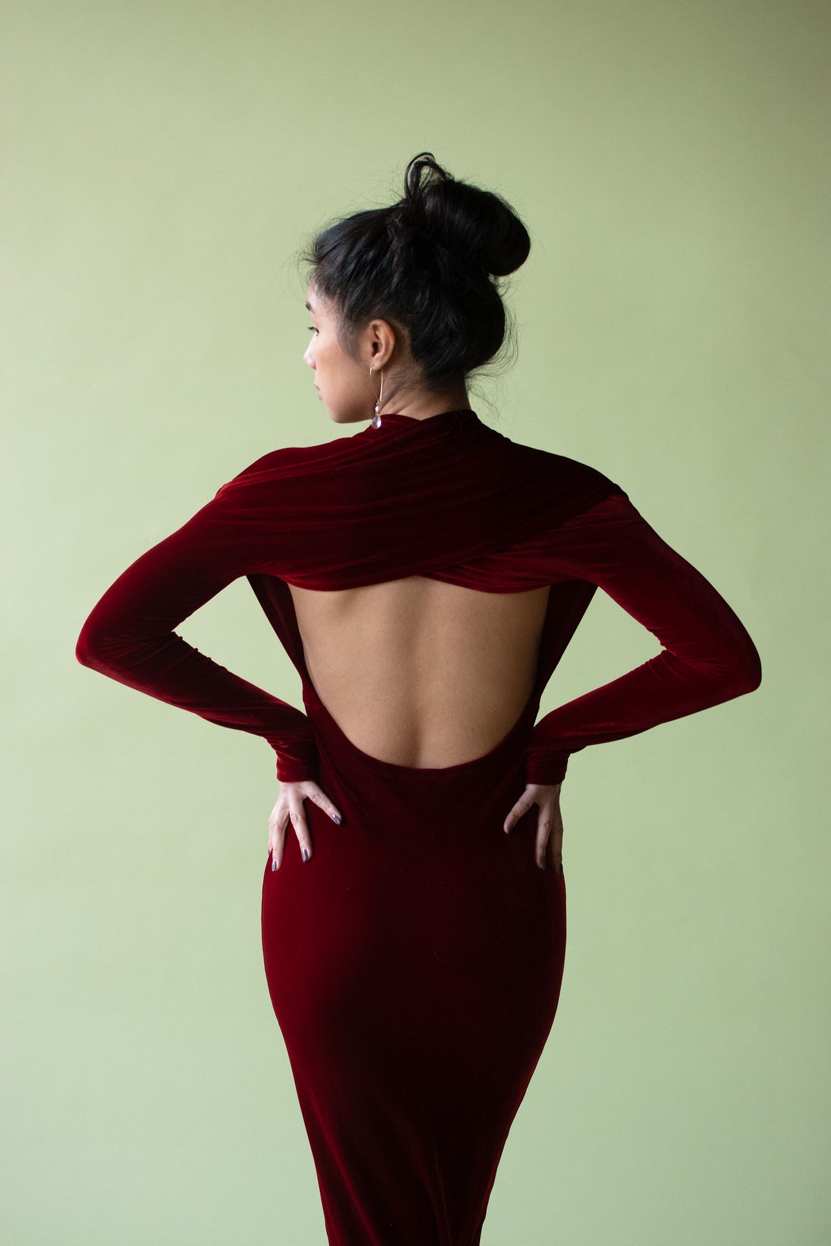 Velvet Dress | Roman Keflay