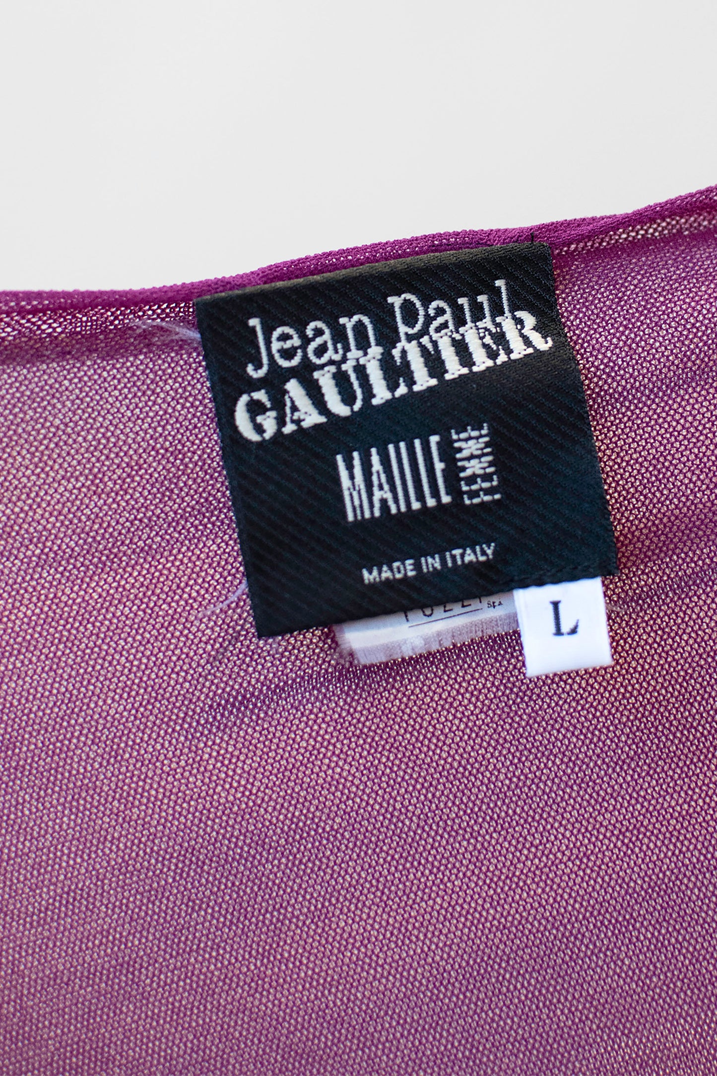 Trompe L'oeil "Knit" Cardigan | Jean Paul Gaultier FW 2004