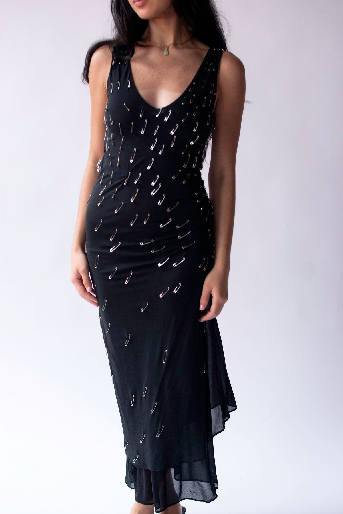 Safety Pin Dress | Moschino Cheap & Chic