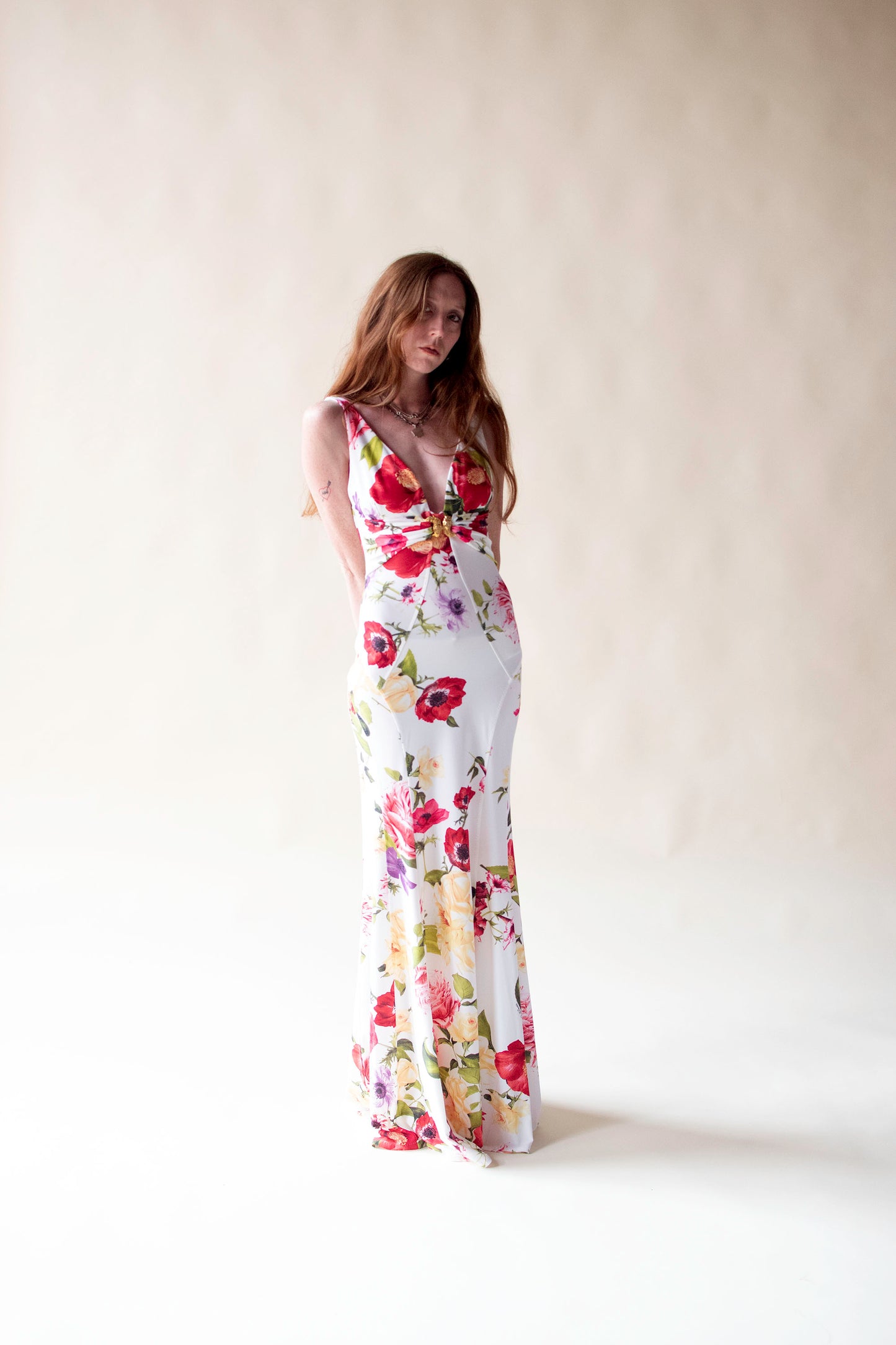 Floral Print Dress | Roberto Cavalli