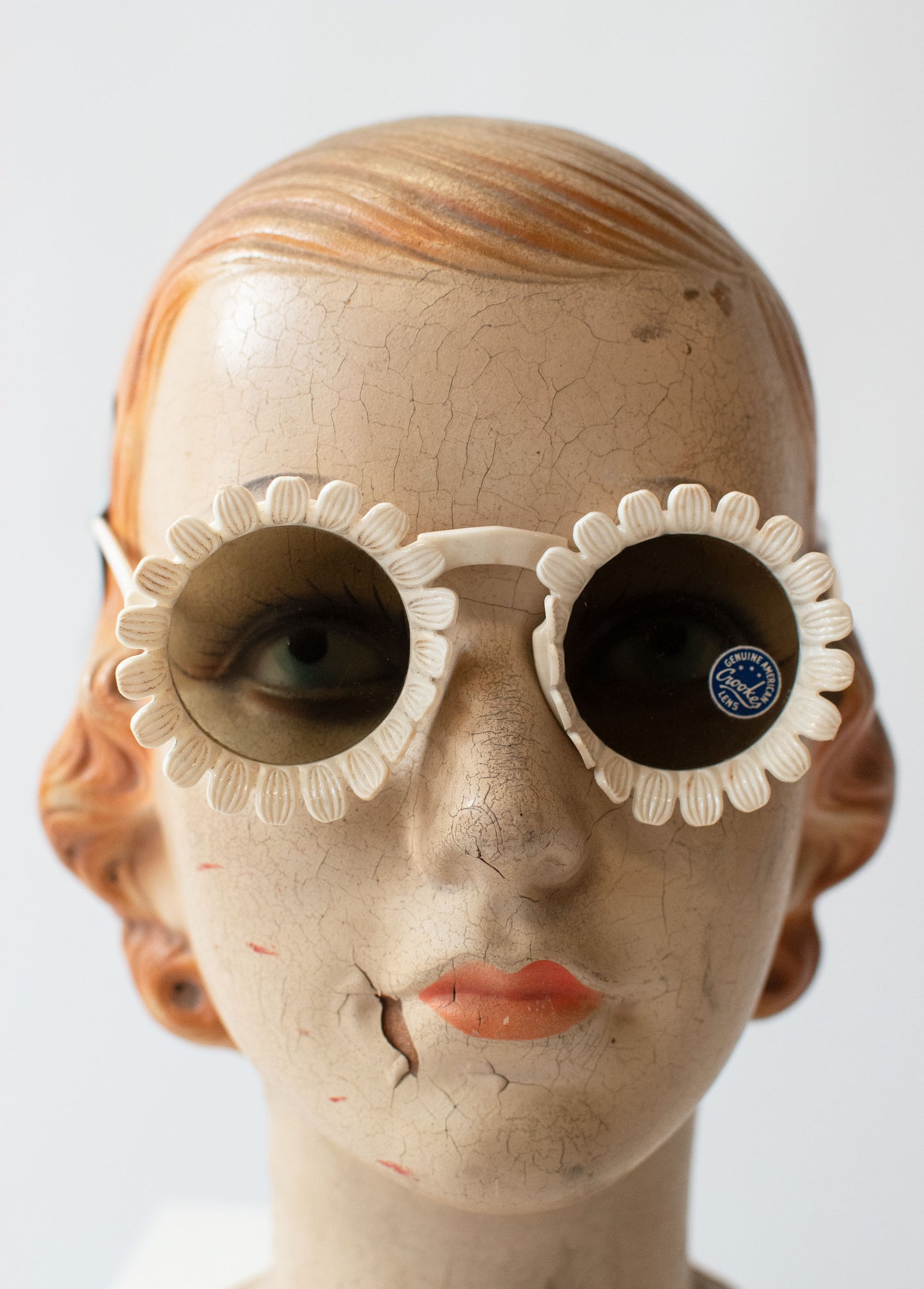 1940s Daisy Sunglasses | Brown Lenses