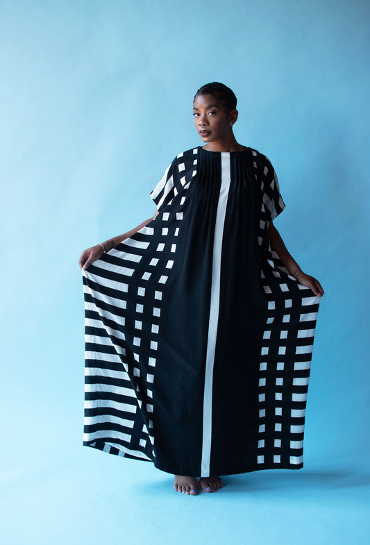Black & White Caftan | Marimekko