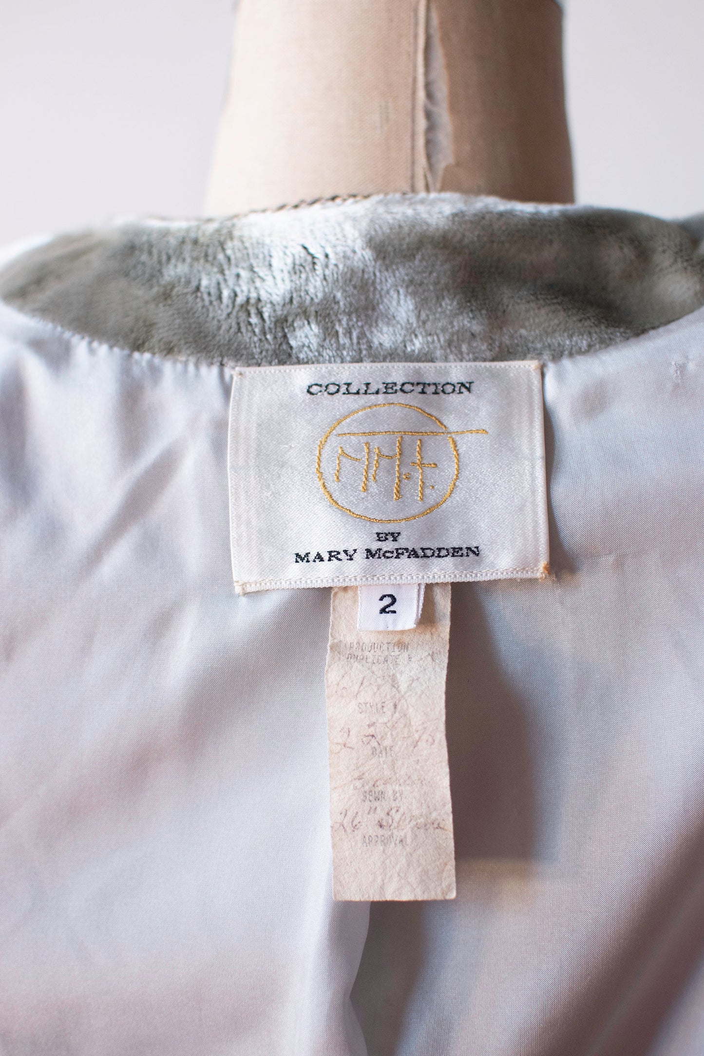 Stenciled Velvet Jacket | Mary Mcfadden