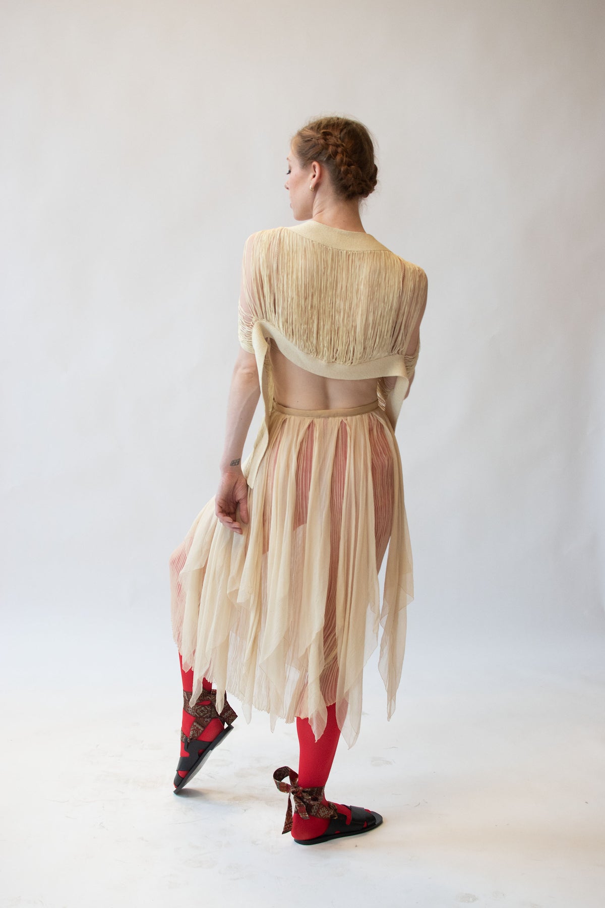 1990s Ribbon Top
