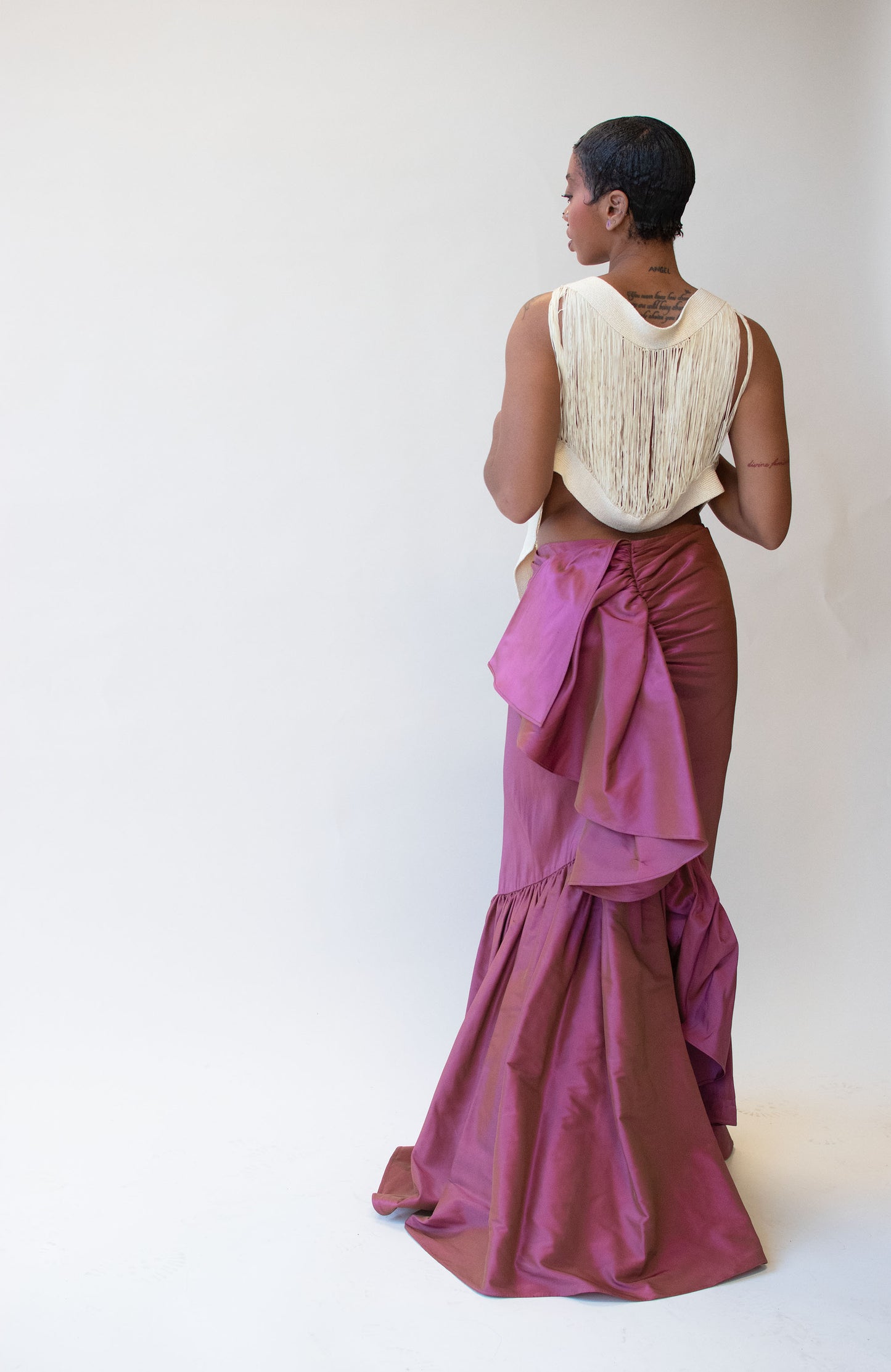 Iridescent Rose Ball Skirt | Oscar de la Renta FW 2001