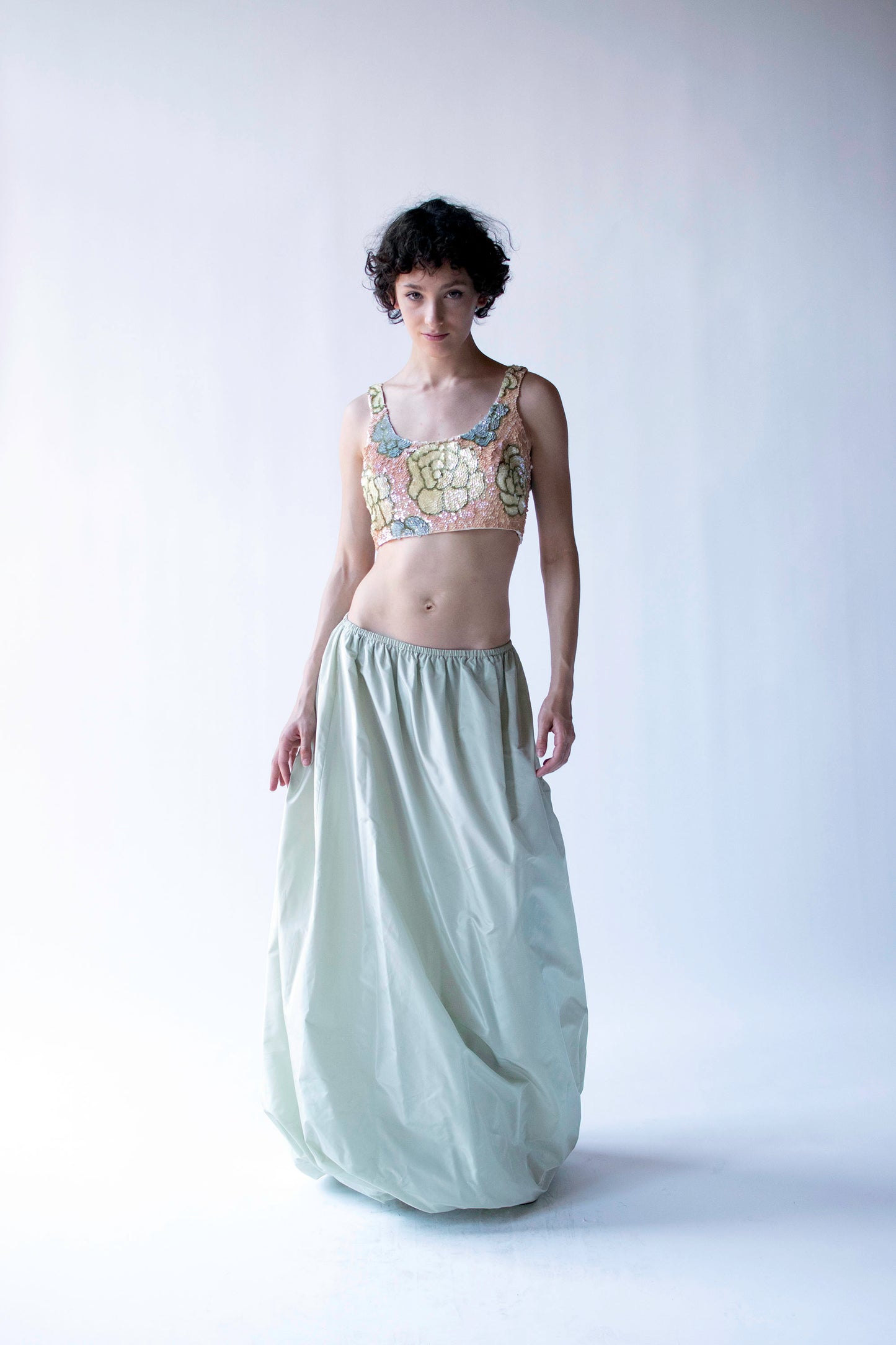 Silk Bubble Skirt | Donna Karan SS 1999