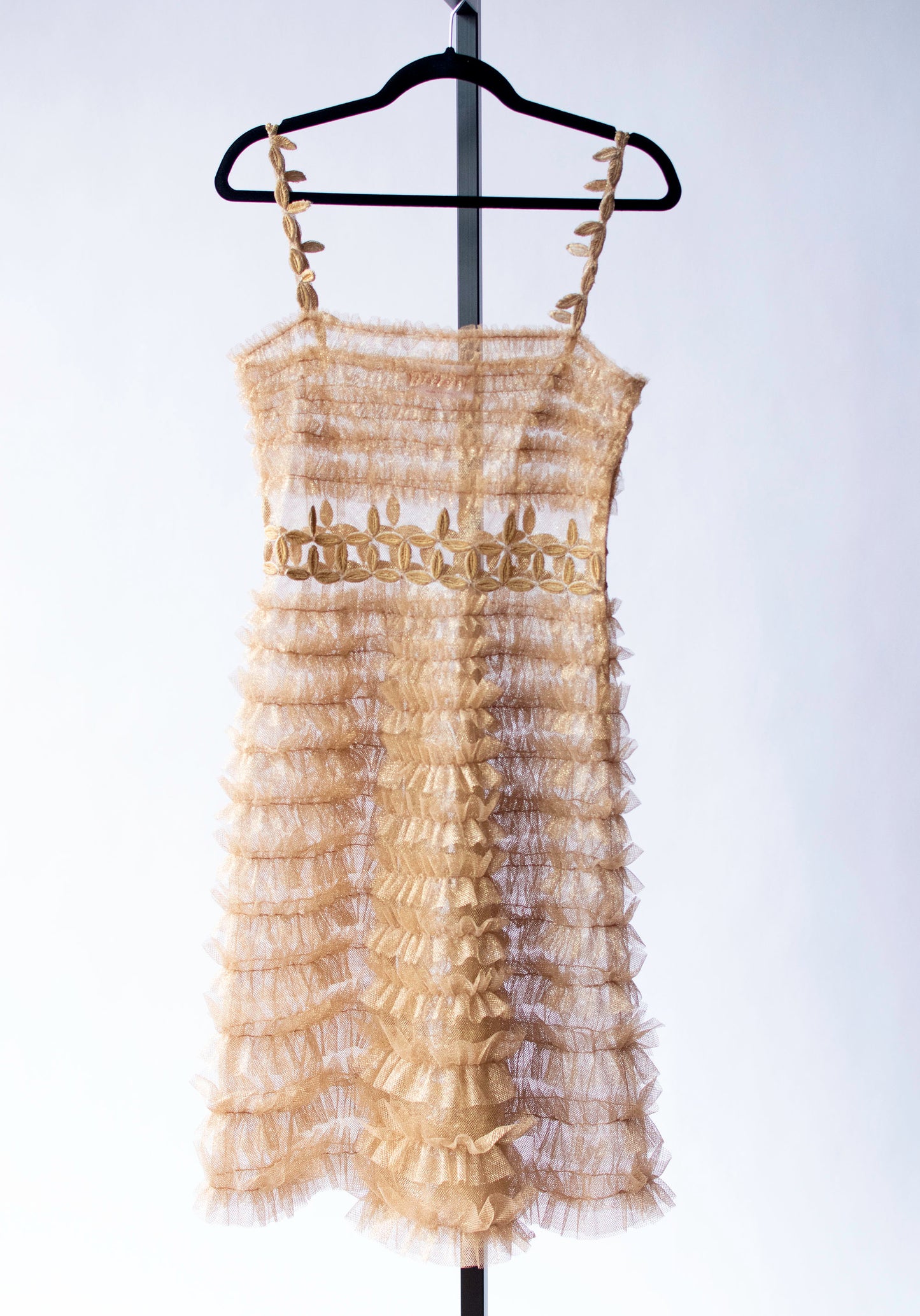 RESERVED Ruffled Tulle Dress | Laura Biagiotti SS 1996