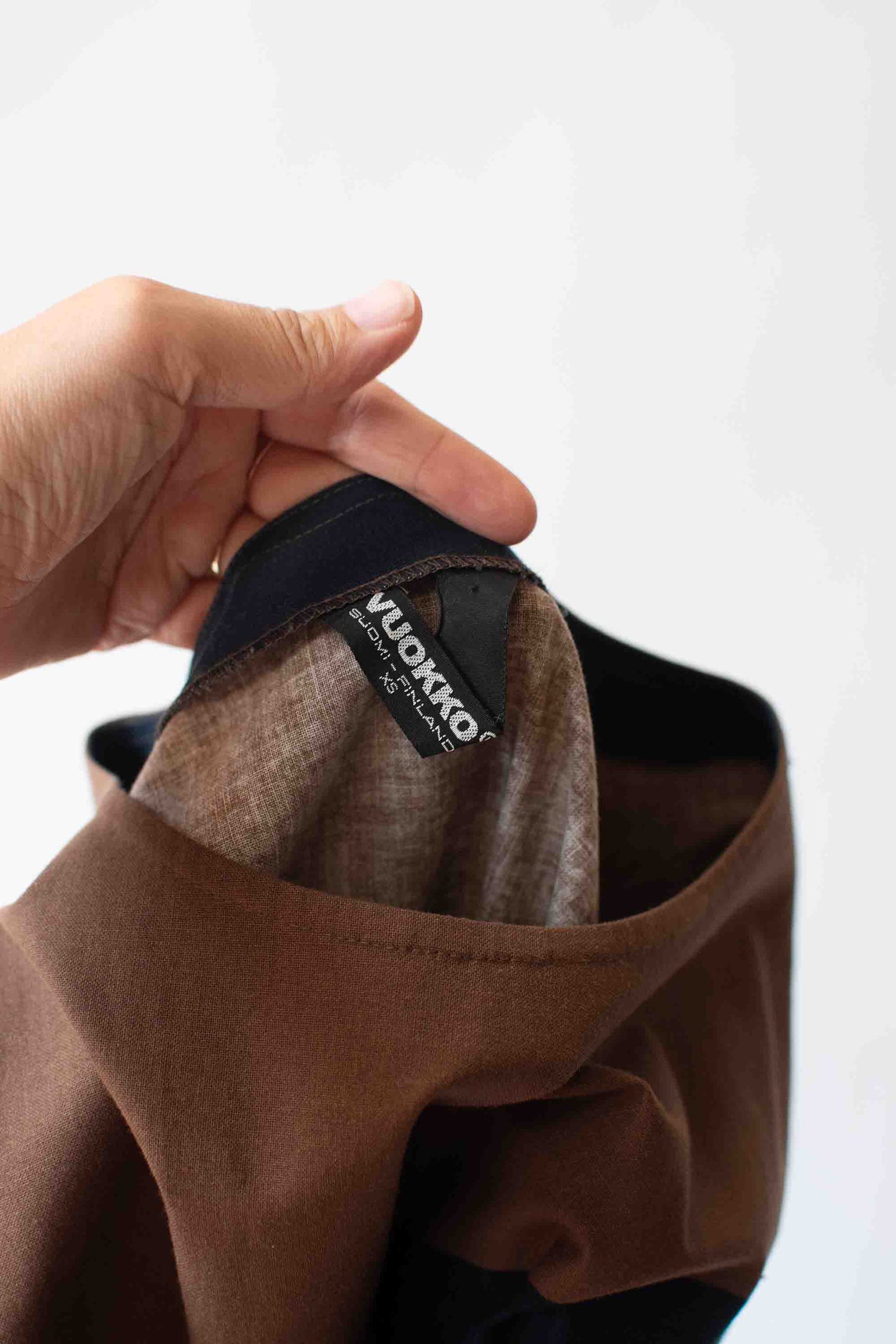 1970s Abstract Print Dress | Vuokko