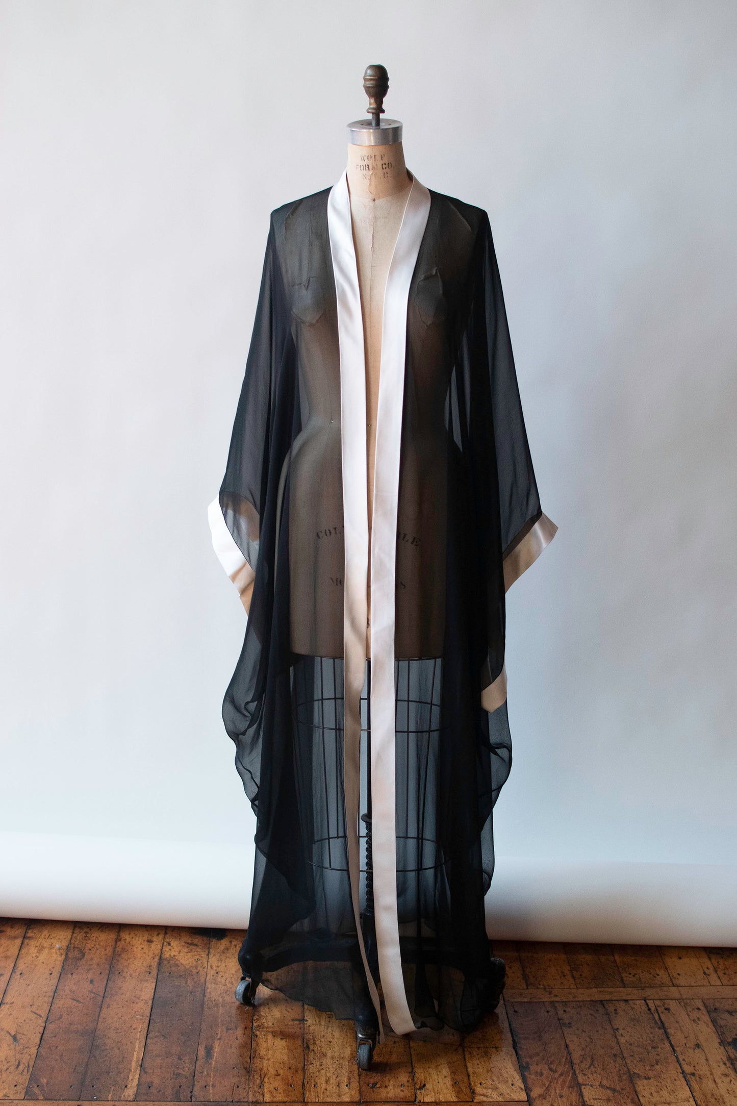 1990s Chiffon Duster