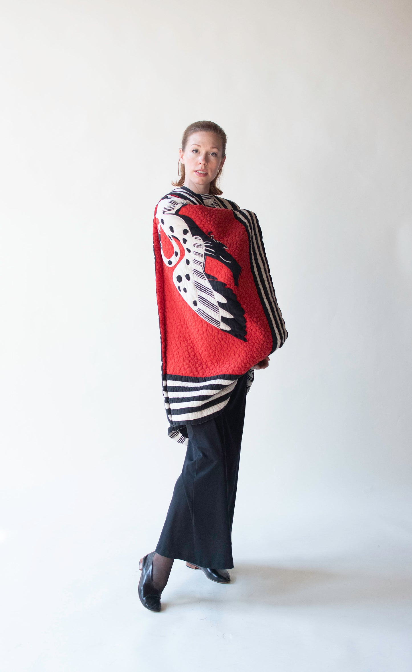 Quilted Silk Evening Coat | Michaele Vollbracht