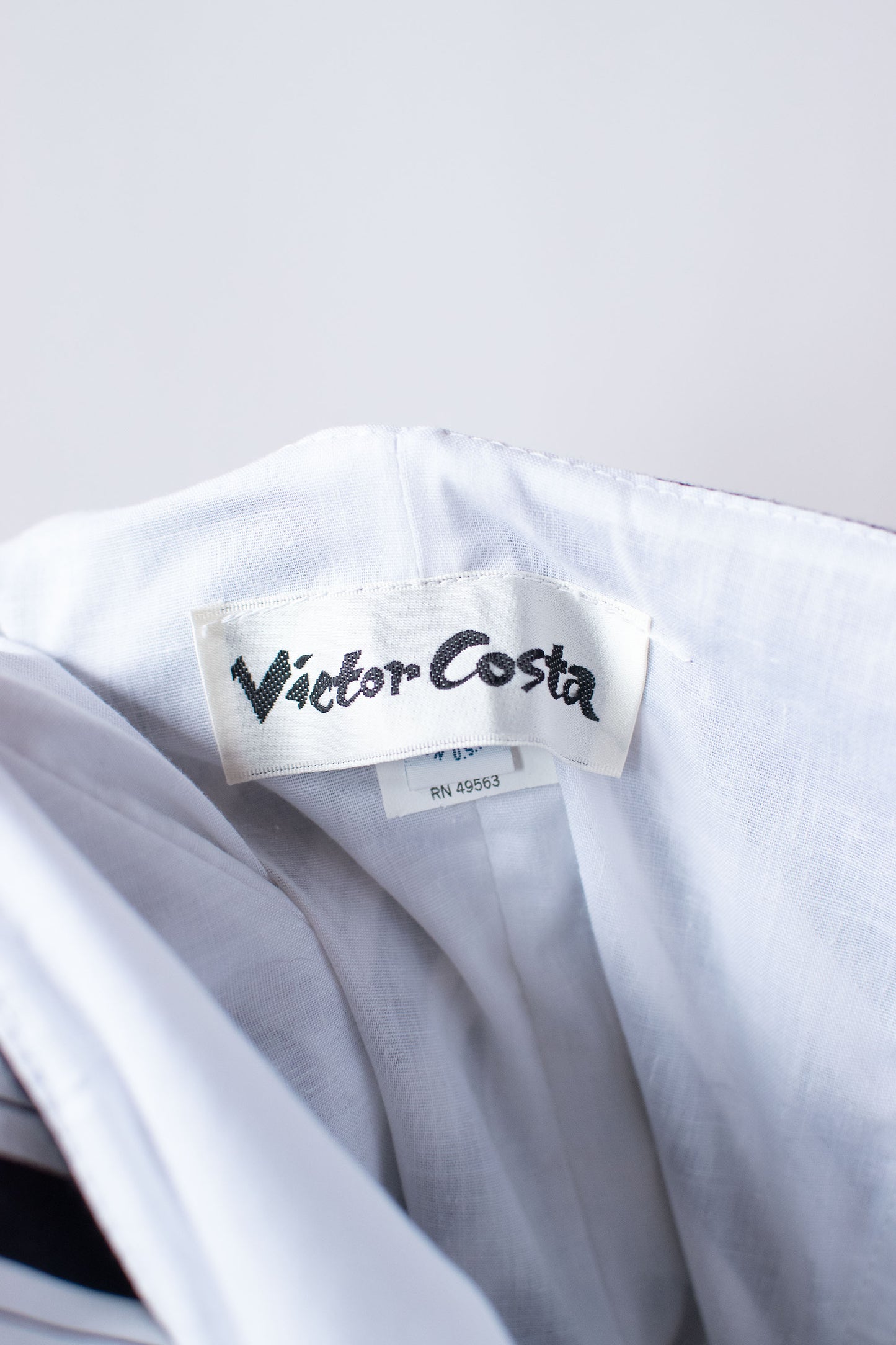 Chevron Halter Dress | Victor Costa