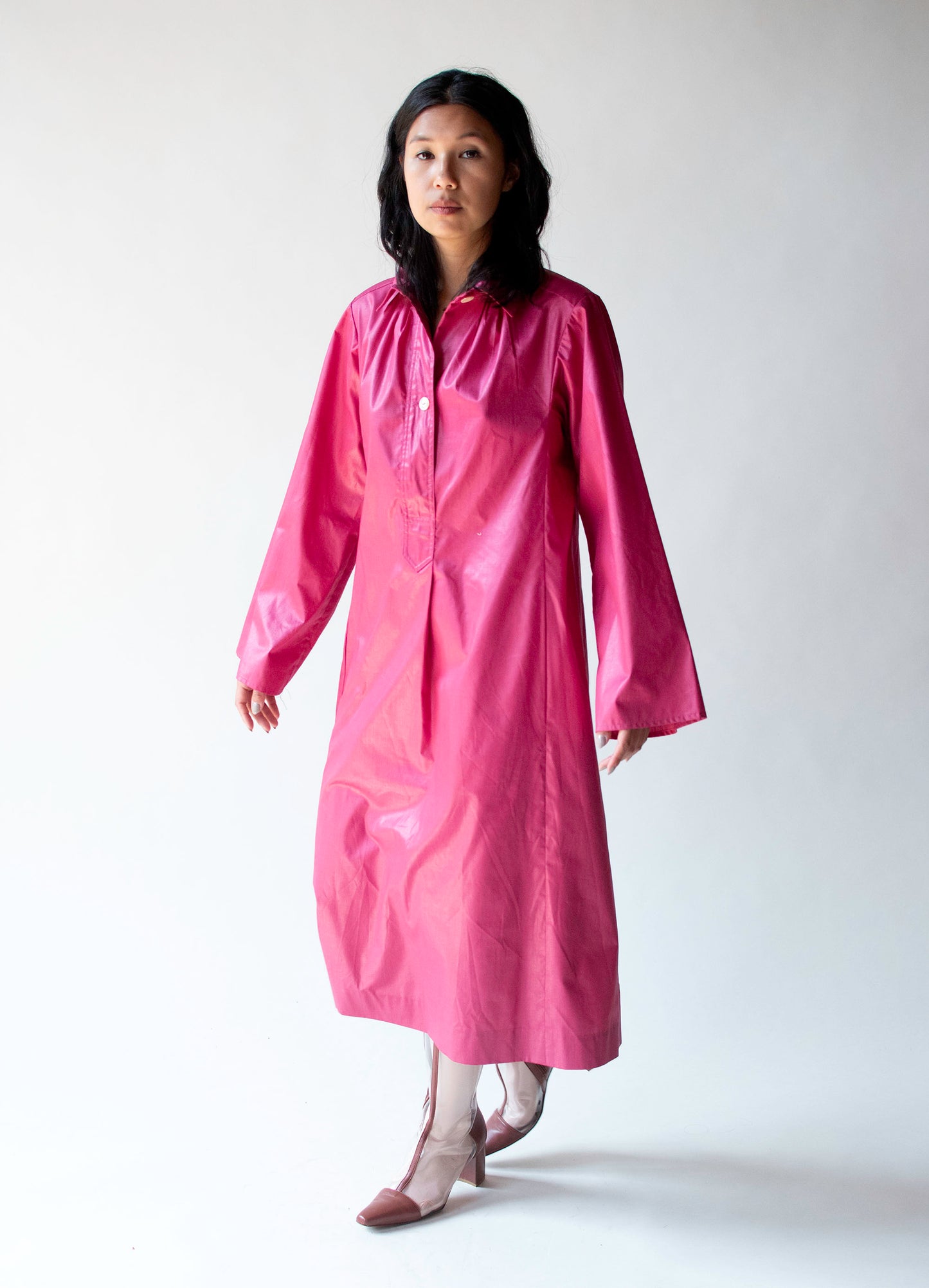Polished Cotton Dress | Alice Blaine for Design Research