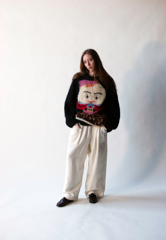 Humpty Dumpty Mohair Sweater