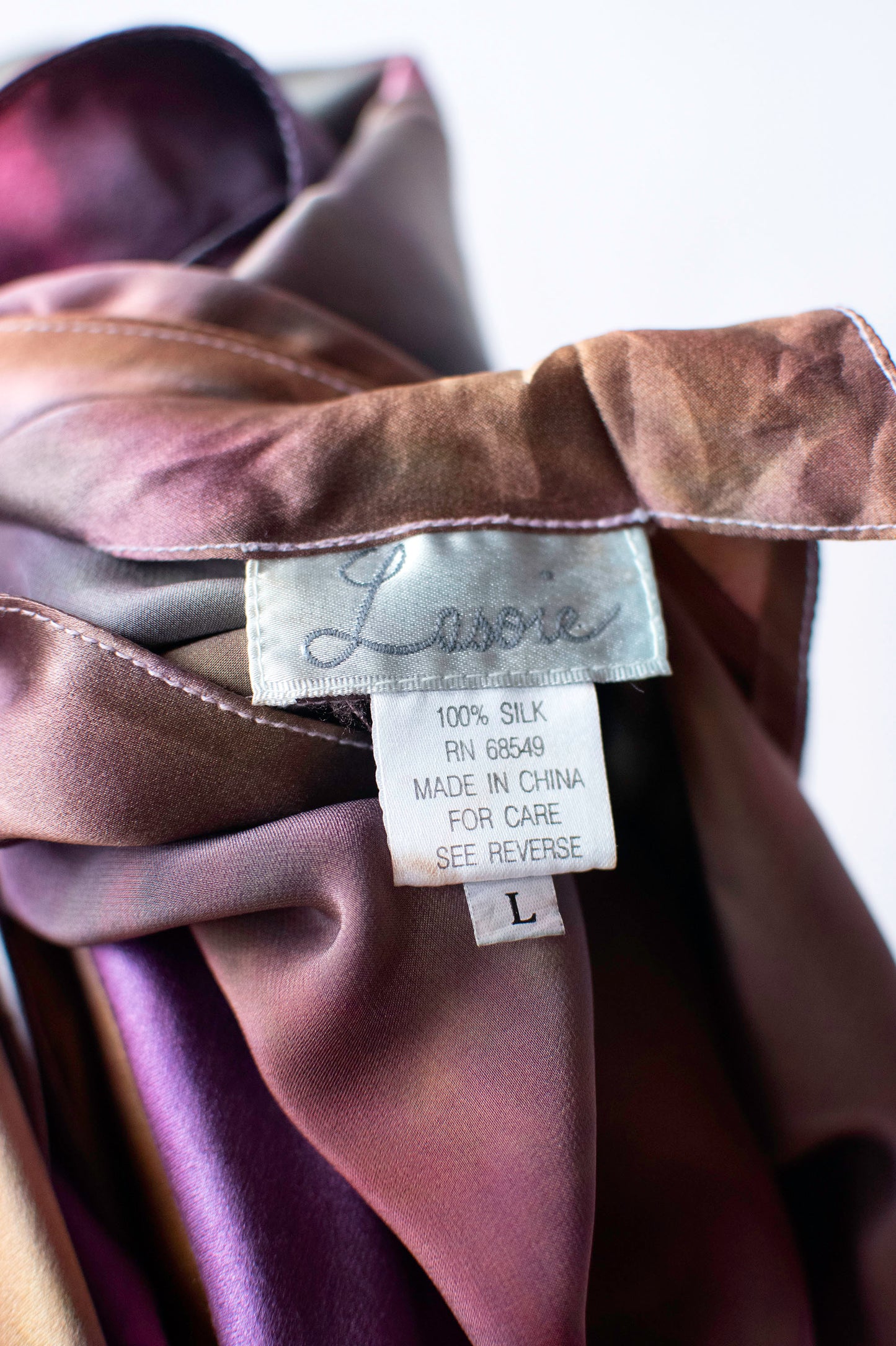 Jewel Tone Silk Slip Dress