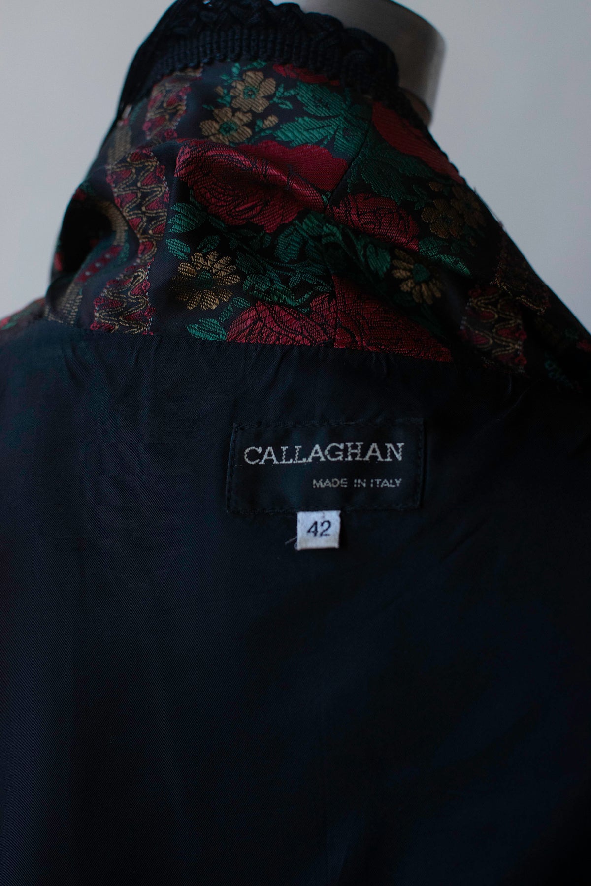 Fringed Rose Cocoon Coat | Romeo Gigli for Callaghan AW 1990