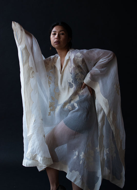 1920s Organdy Caftan