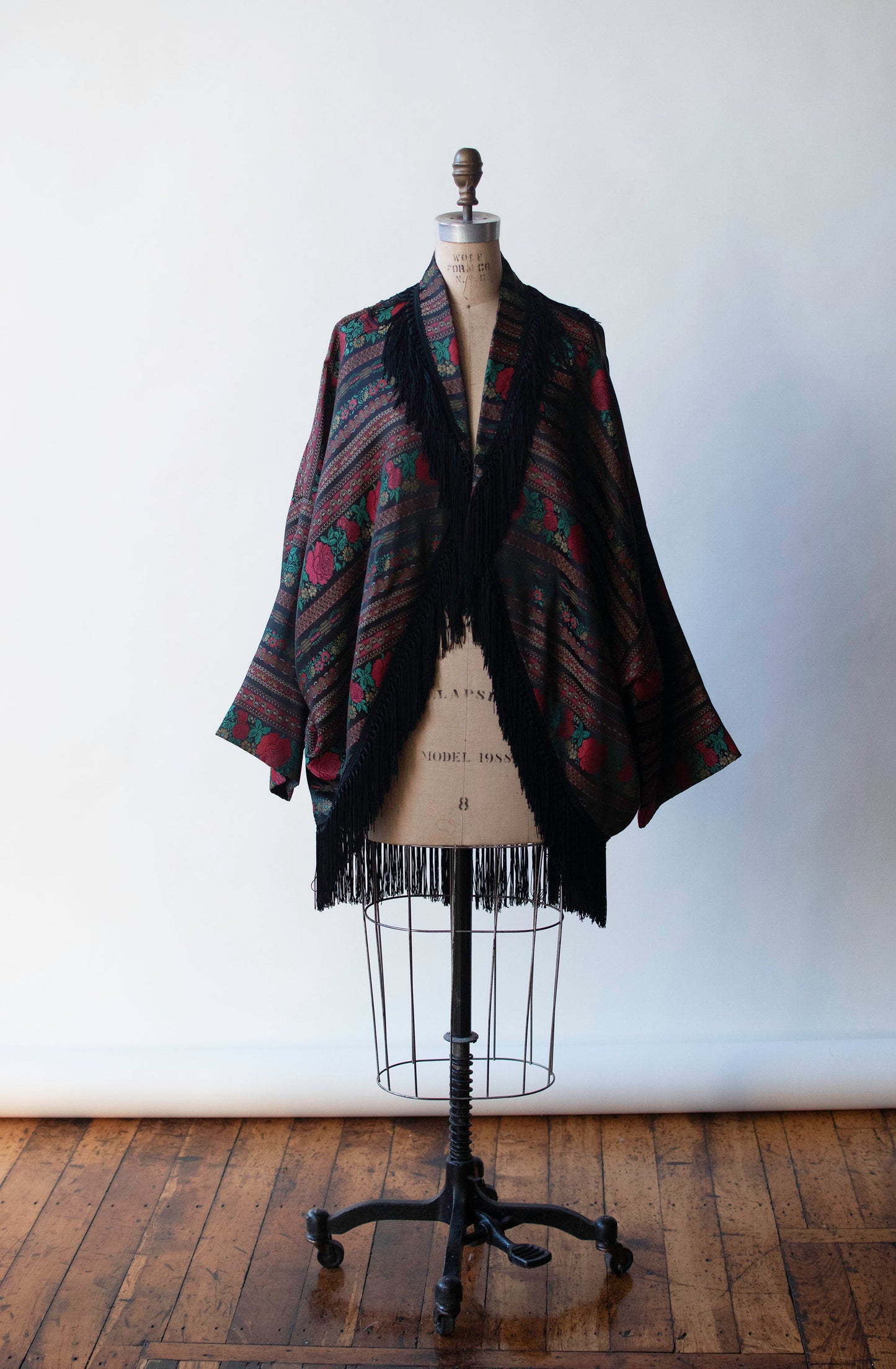 Fringed Rose Cocoon Coat | Romeo Gigli for Callaghan AW 1990