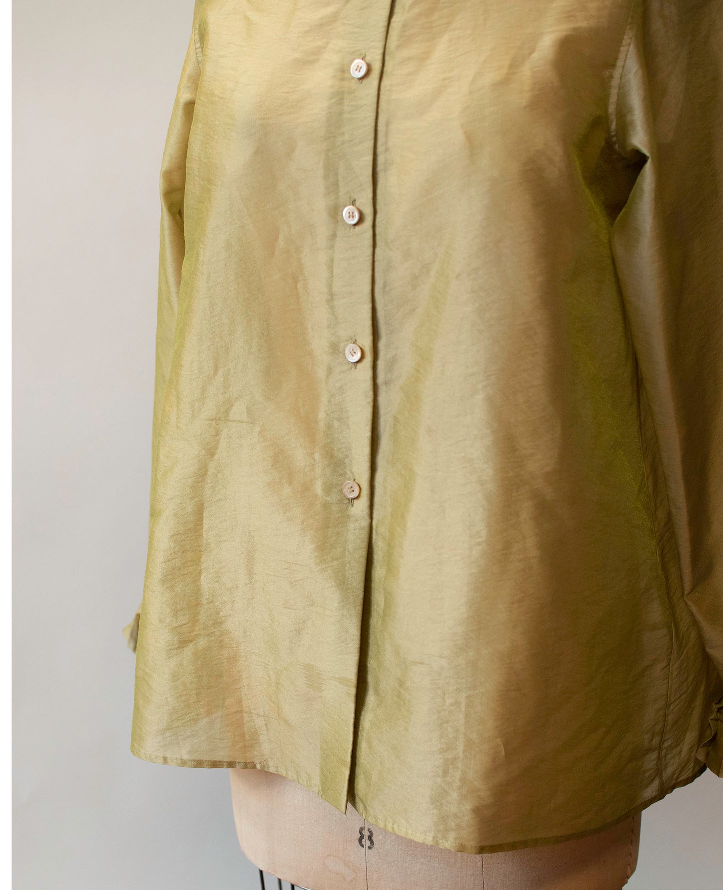 Iridescent Organza Shirt | Romeo Gigli