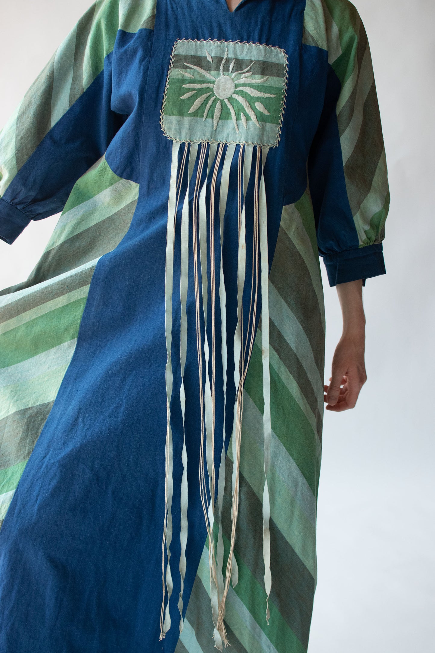 1960s Striped Dress | Roberta Vercellino y Luis