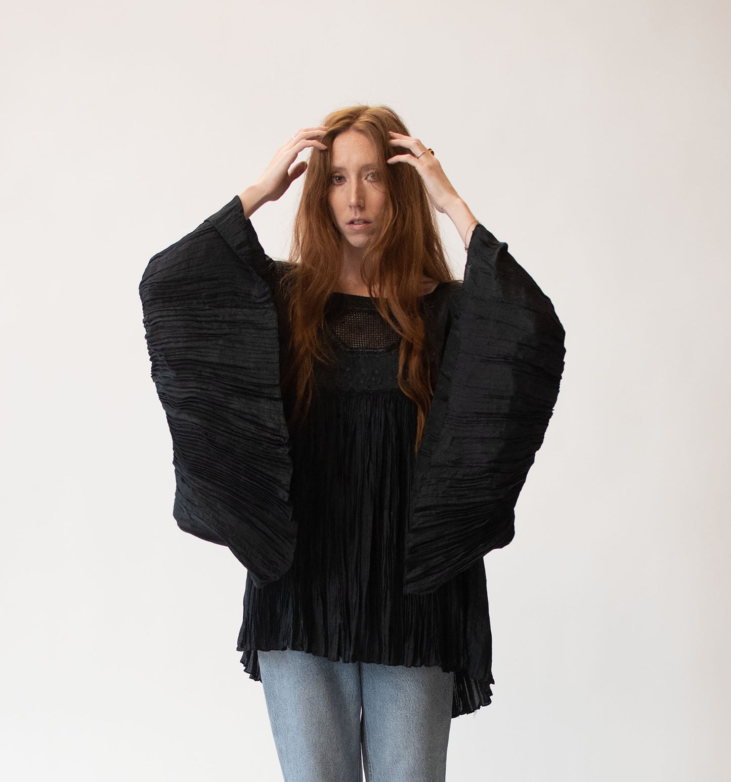 1970s Pleated Shirt
