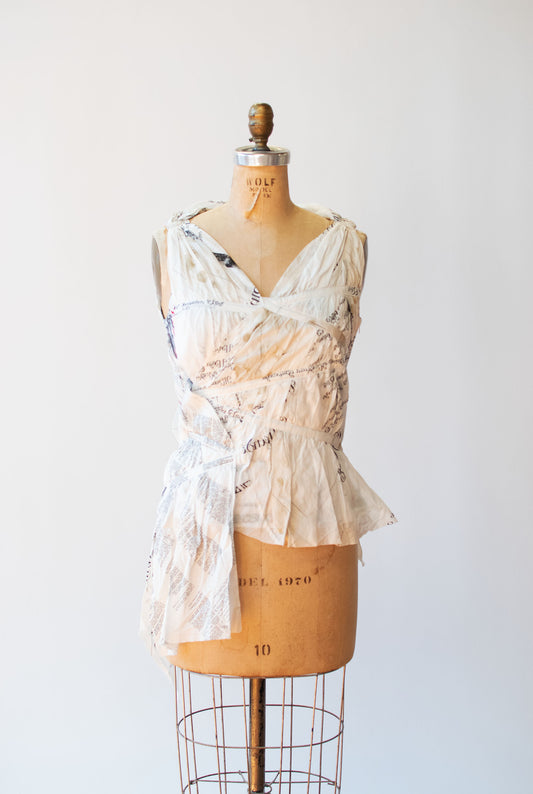 Printed top | Issey Miyake